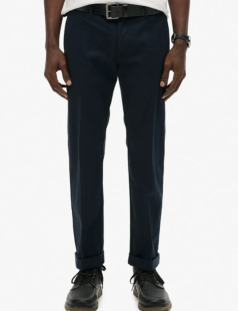 Superdry - PREMIUM REGULAR CHINO - chinos - eclipse navy - 3