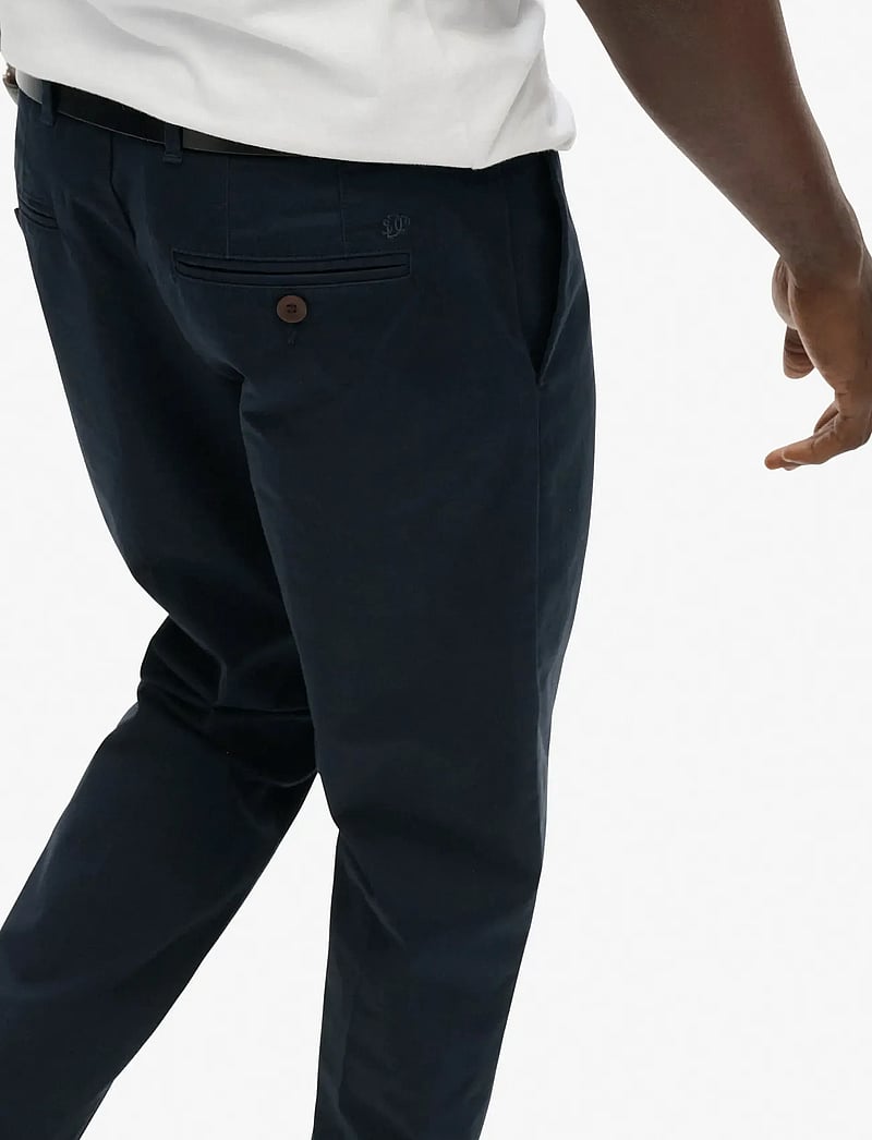 Superdry - PREMIUM REGULAR CHINO - chinos - eclipse navy - 5
