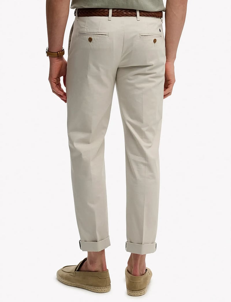 Superdry - PREMIUM REGULAR CHINO - chino püksid - rainy day grey - 4