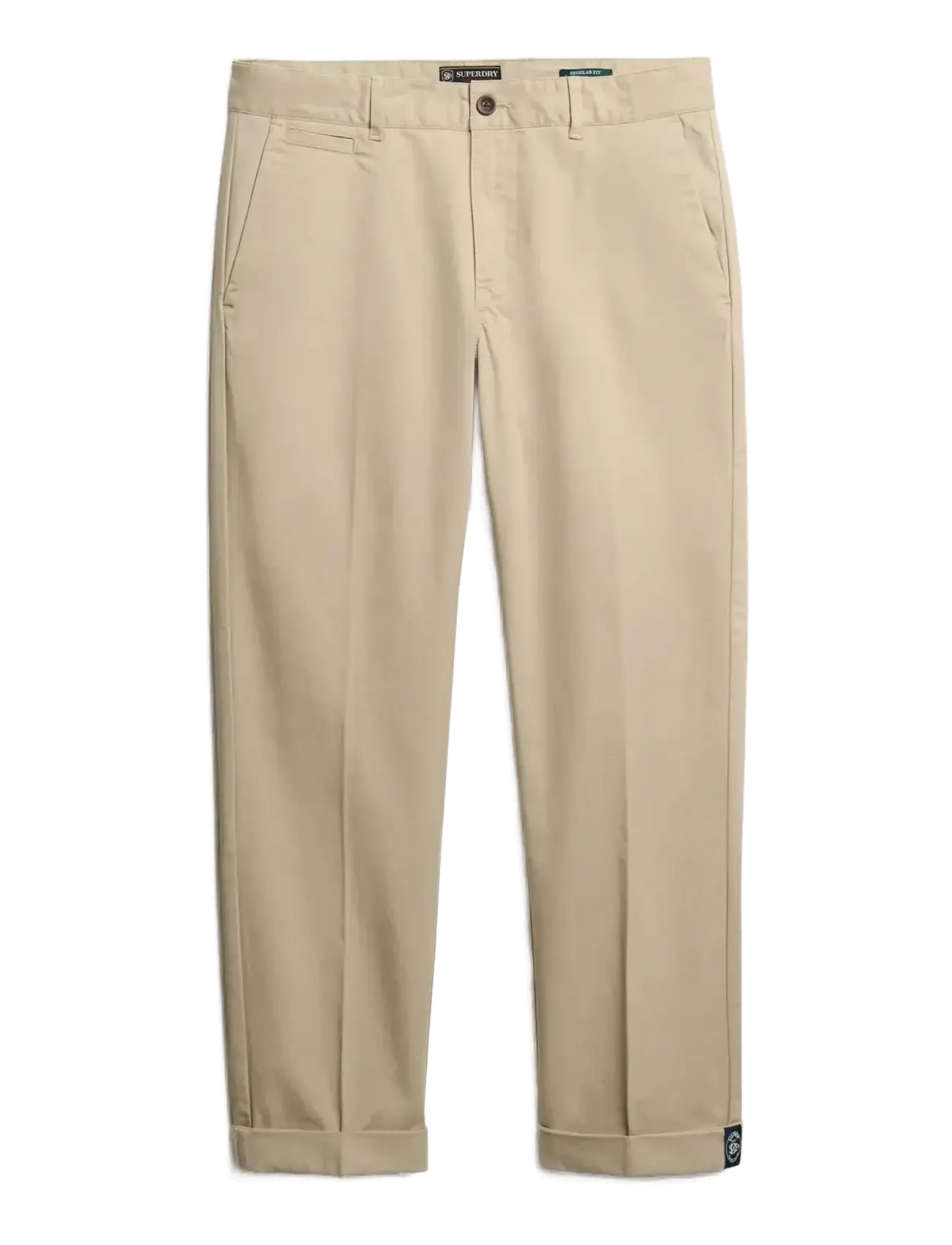 Superdry PREMIUM REGULAR CHINO - Chinos - SANDSTONE BROWN / beige