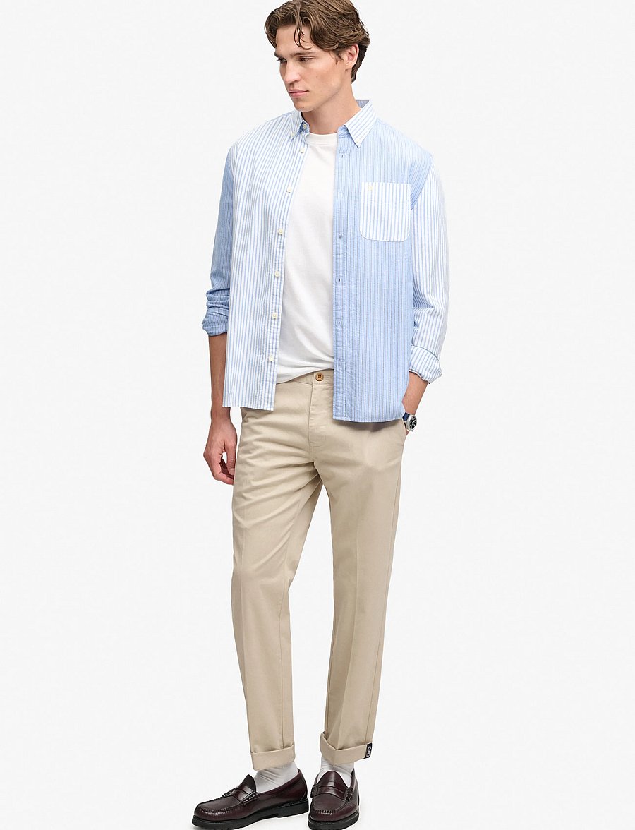 Superdry - PREMIUM REGULAR CHINO - chino-püksid - sandstone brown - 0