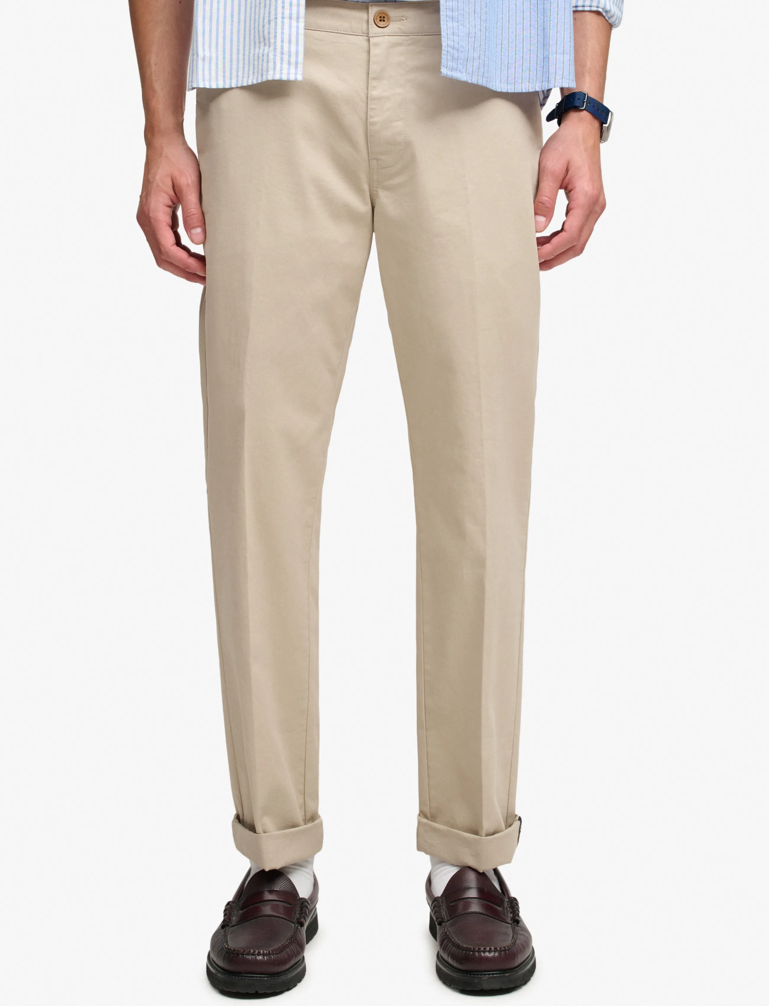 Superdry - PREMIUM REGULAR CHINO - chinos - sandstone brown - 3
