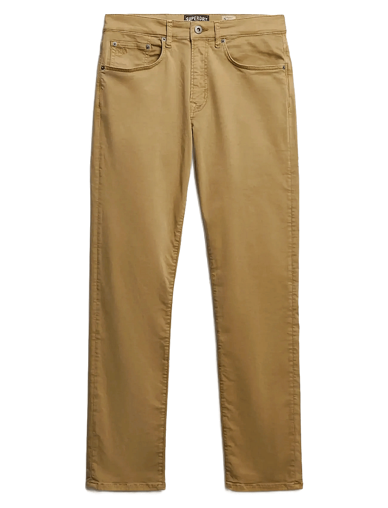 Superdry - MERCHANT SATEEN 5 POCKET PANT - regular jeans - american beige - 1