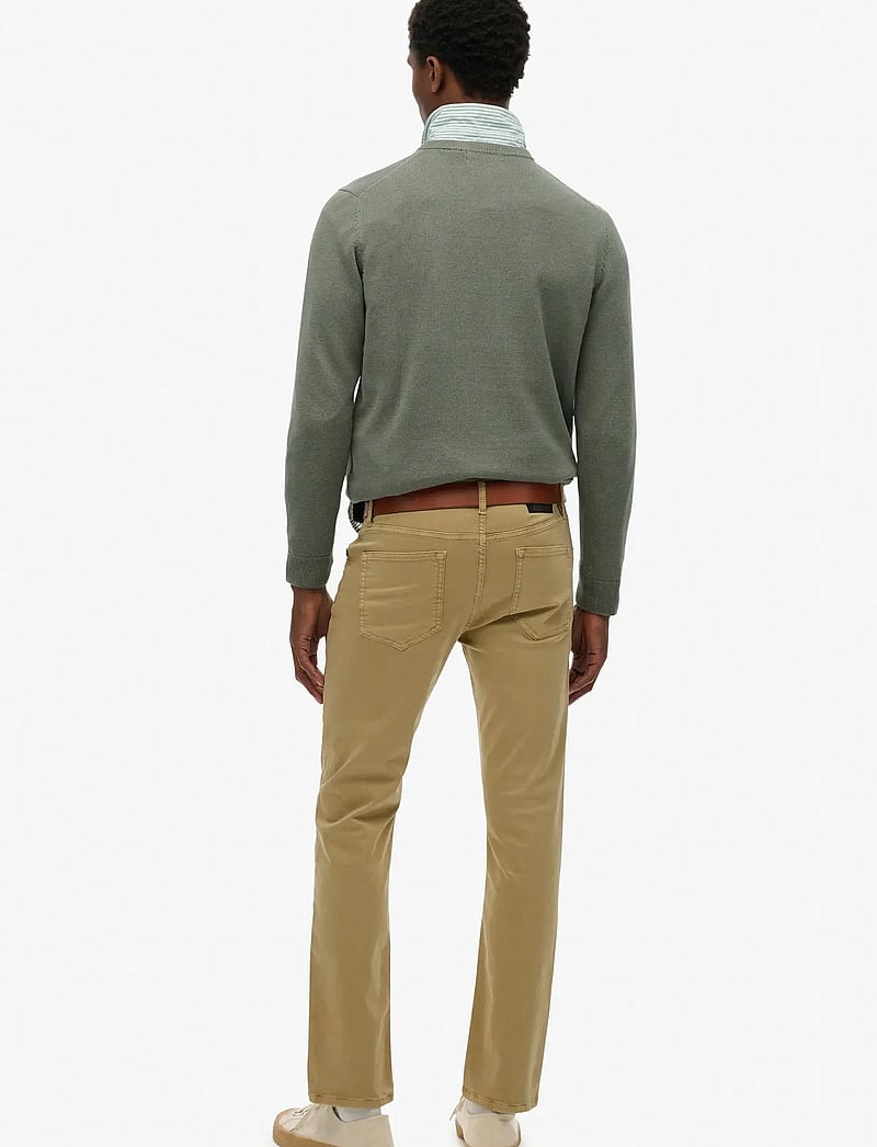 Superdry - MERCHANT SATEEN 5 POCKET PANT - regular jeans - american beige - 2