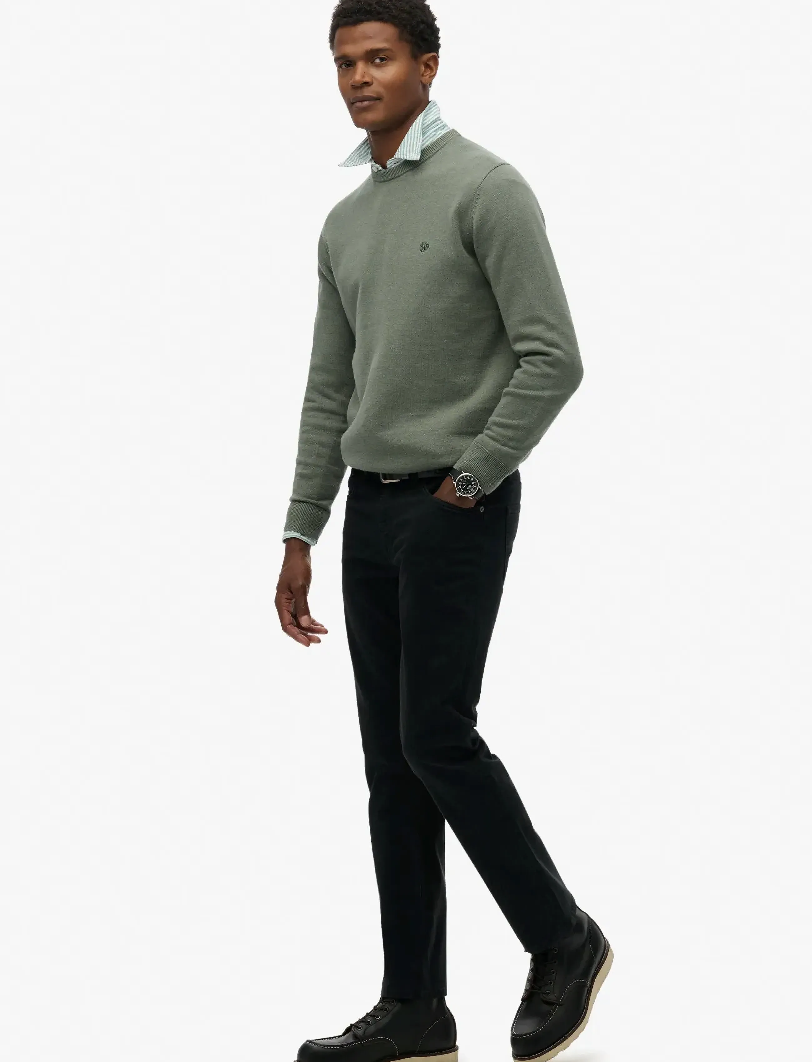 Superdry Merchant Sateen byxor herr – bild 10