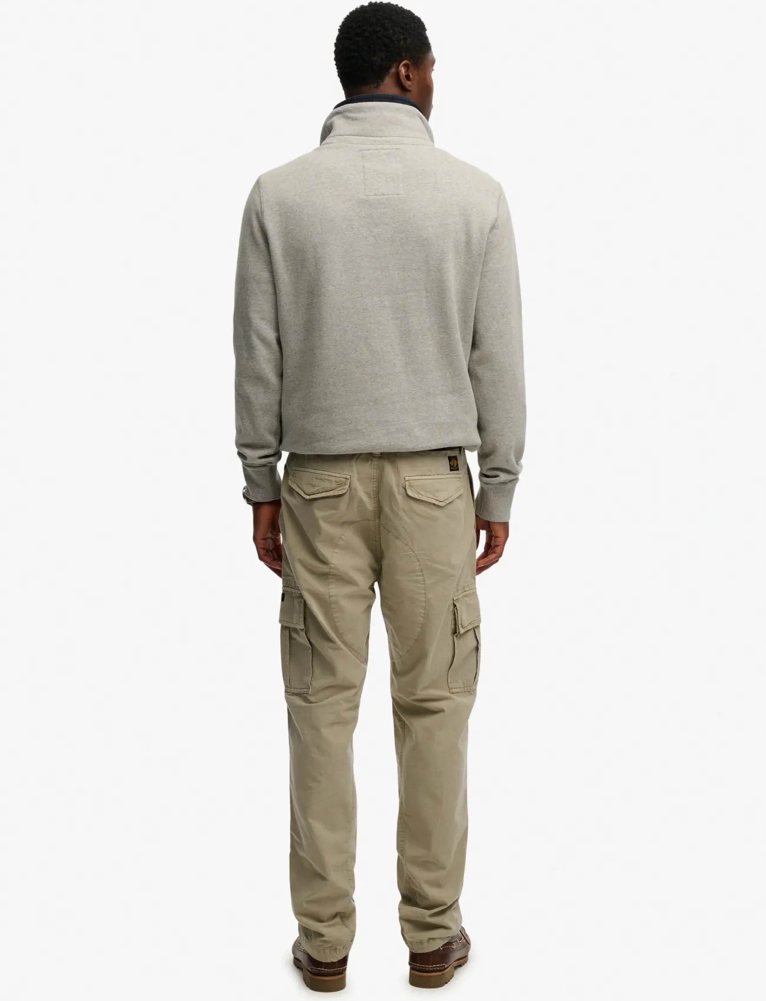 Superdry - RIPSTOP LIGHT CARGO PANT - cargobroeken - abbey stone - 4
