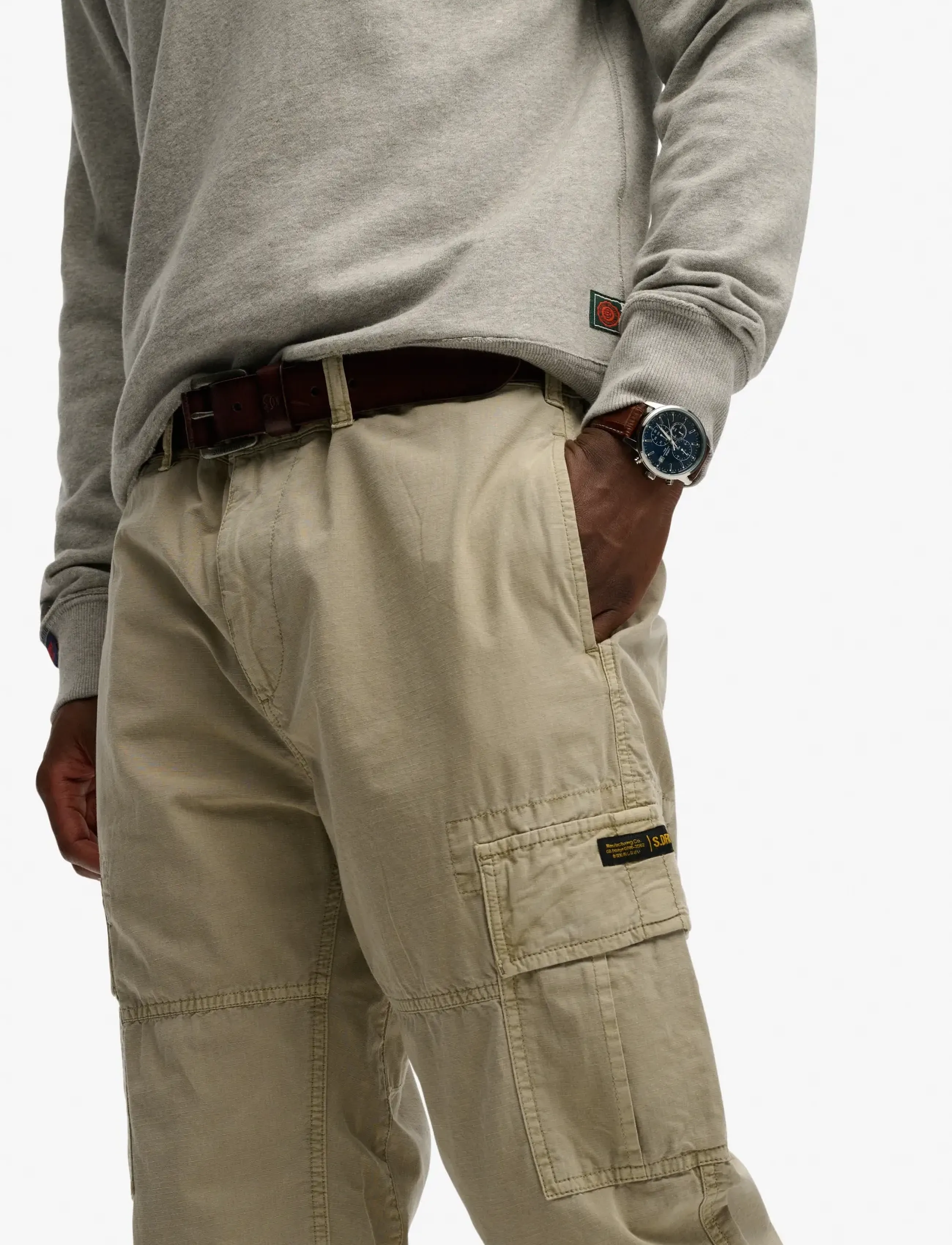 Superdry Ripstop Light Cargo Pant cargobyxor herr – bild 6