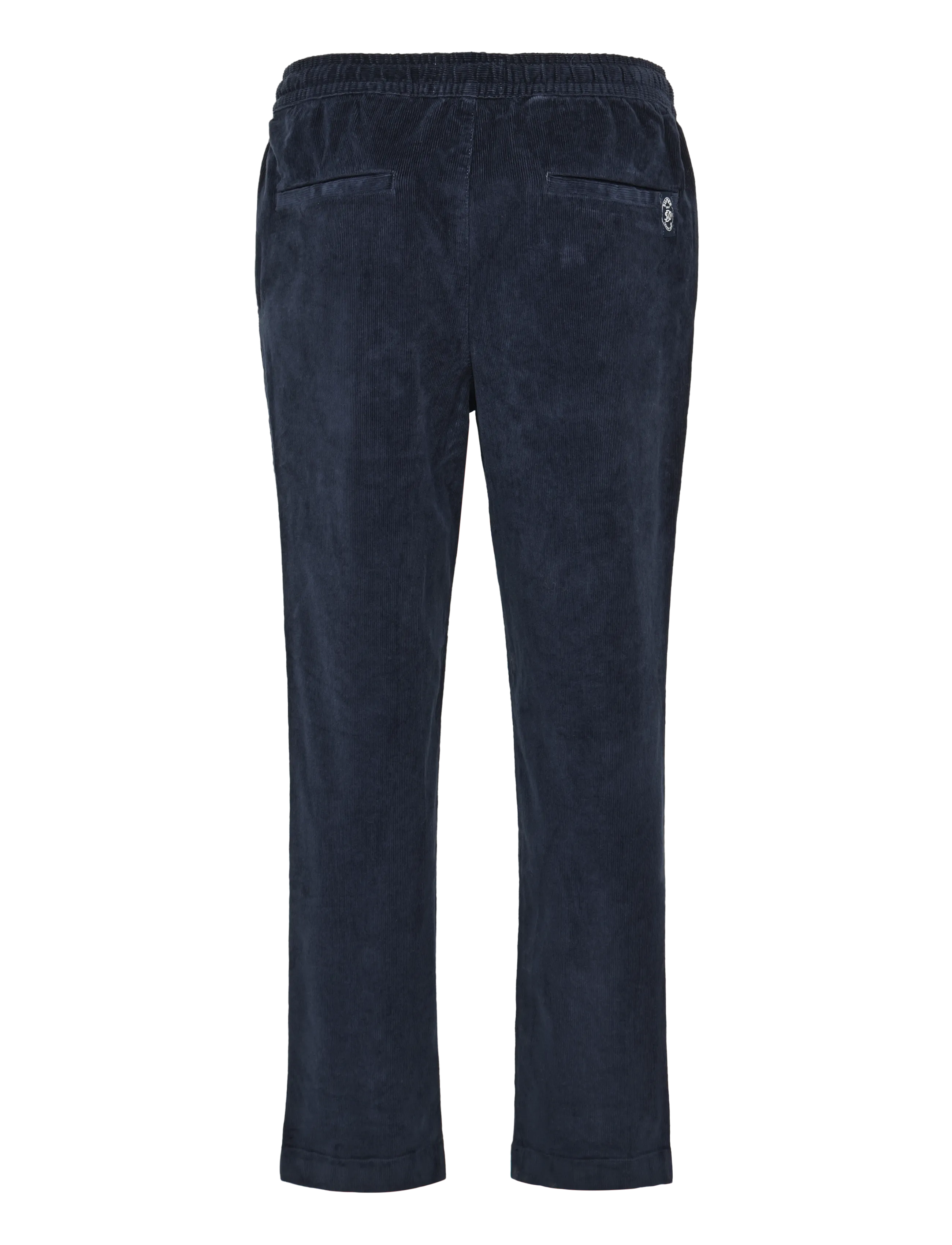 Superdry - MERCHANT CORD DRAWSTRING PANT - vabaajapüksid - eclipse navy - 2