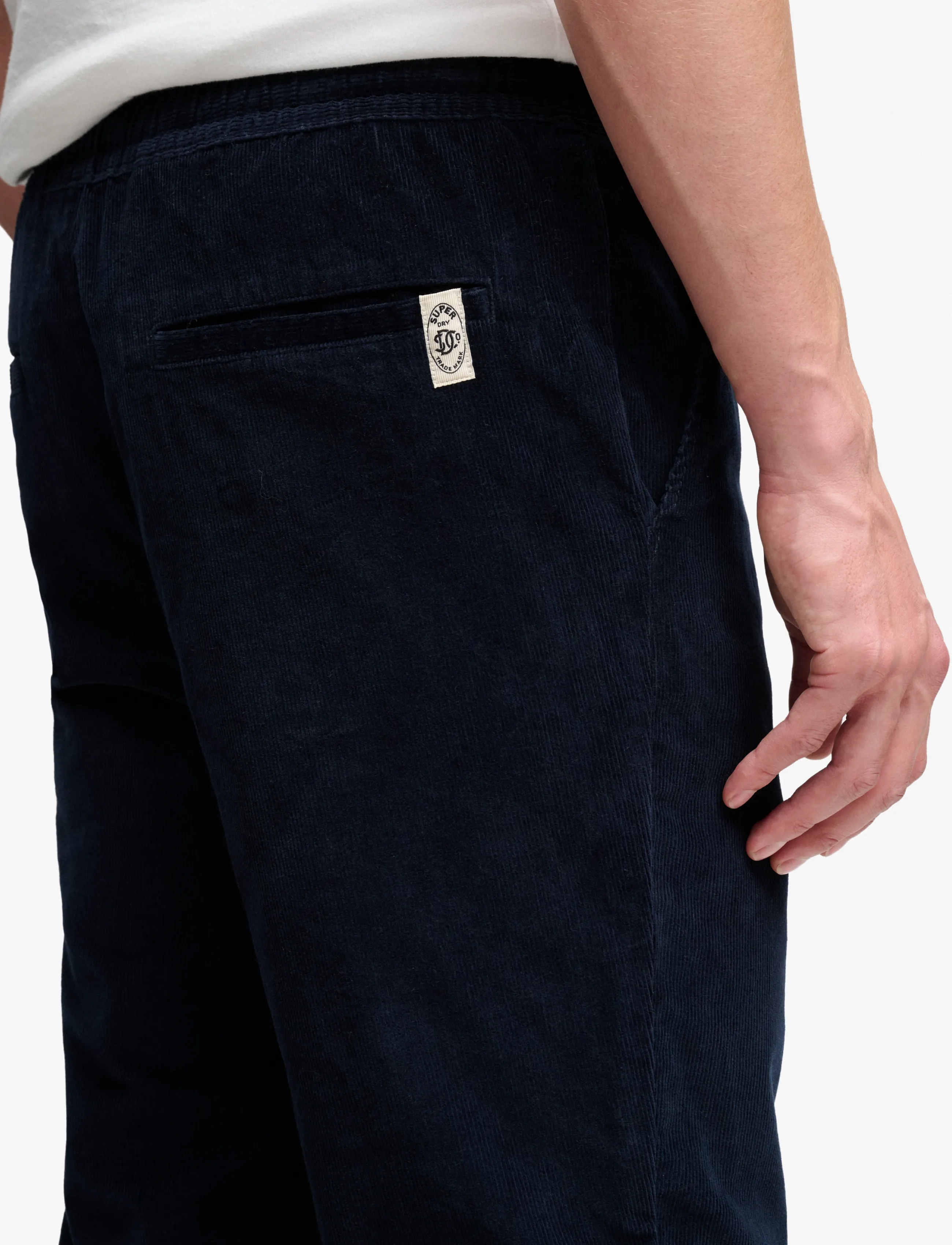 Superdry Merchant Cord Drawstring Pant herr – bild 4