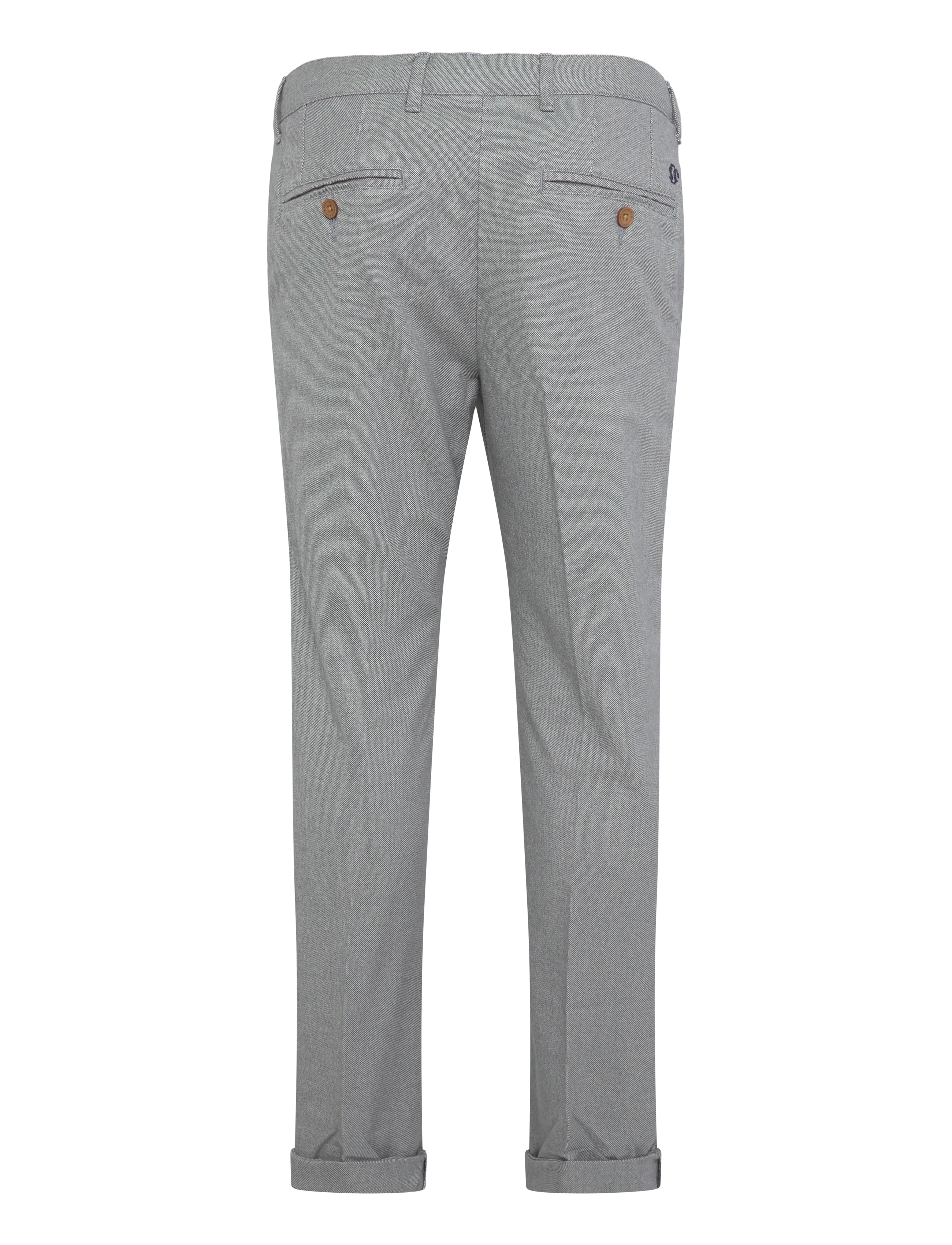 Superdry - PREMIUM TEXTURED REGULAR CHINO - chino-püksid - textured grey - 2