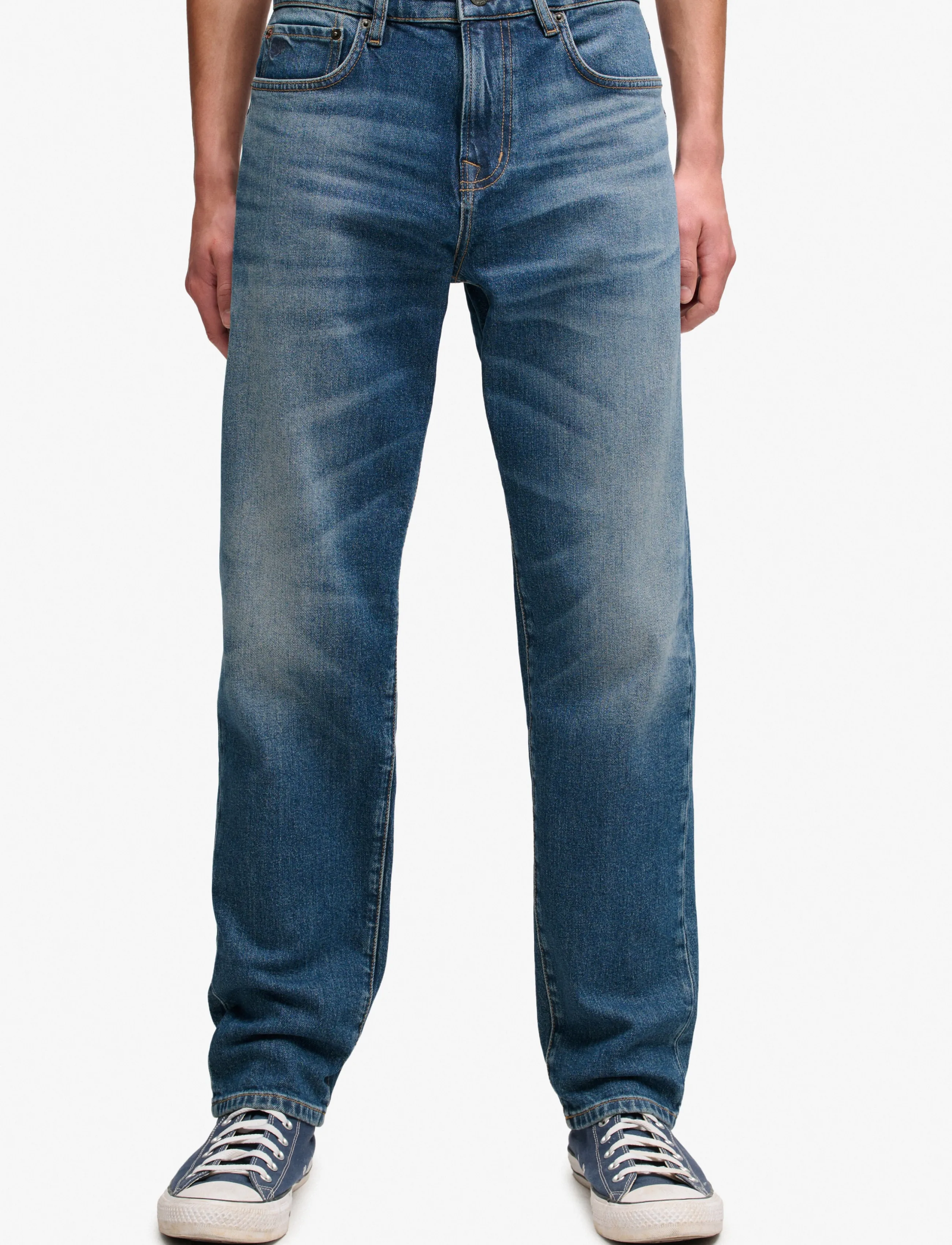 Superdry - VINTAGE TAPERED JEANS - tapered jeans - buck blue - 2