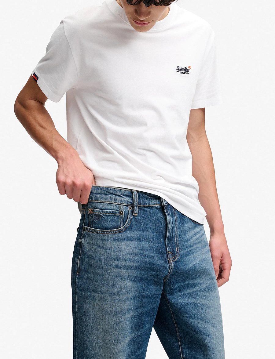 Superdry - VINTAGE TAPERED JEANS - tapered jeans - buck blue - 4