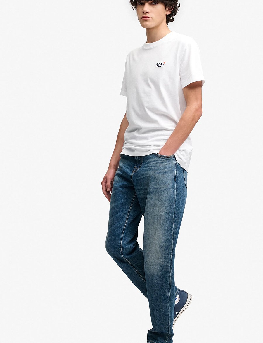 Superdry - VINTAGE TAPERED JEANS - tapered jeans - buck blue - 5