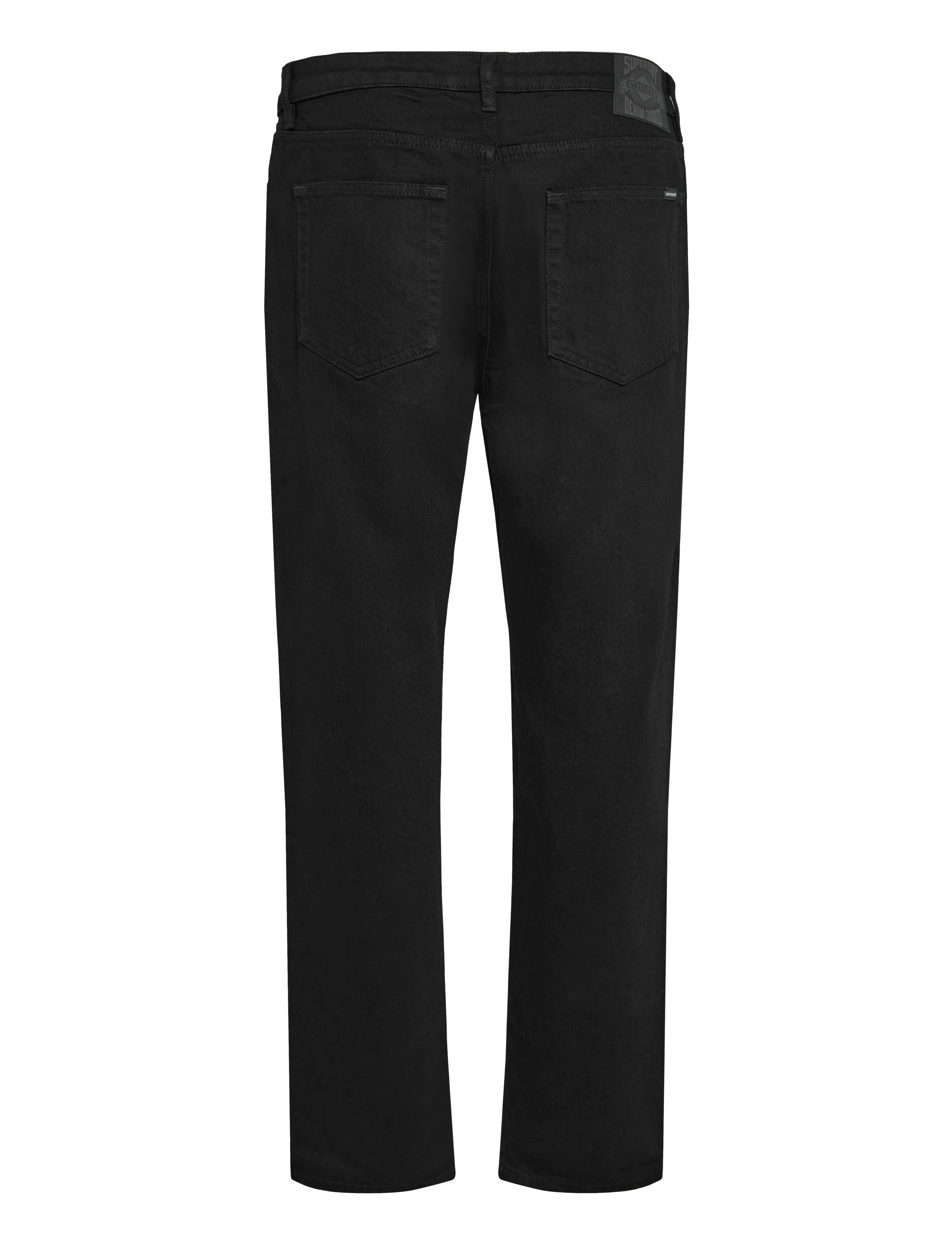 Superdry - VINTAGE TAPERED JEANS - tapered jeans - deep black - 2