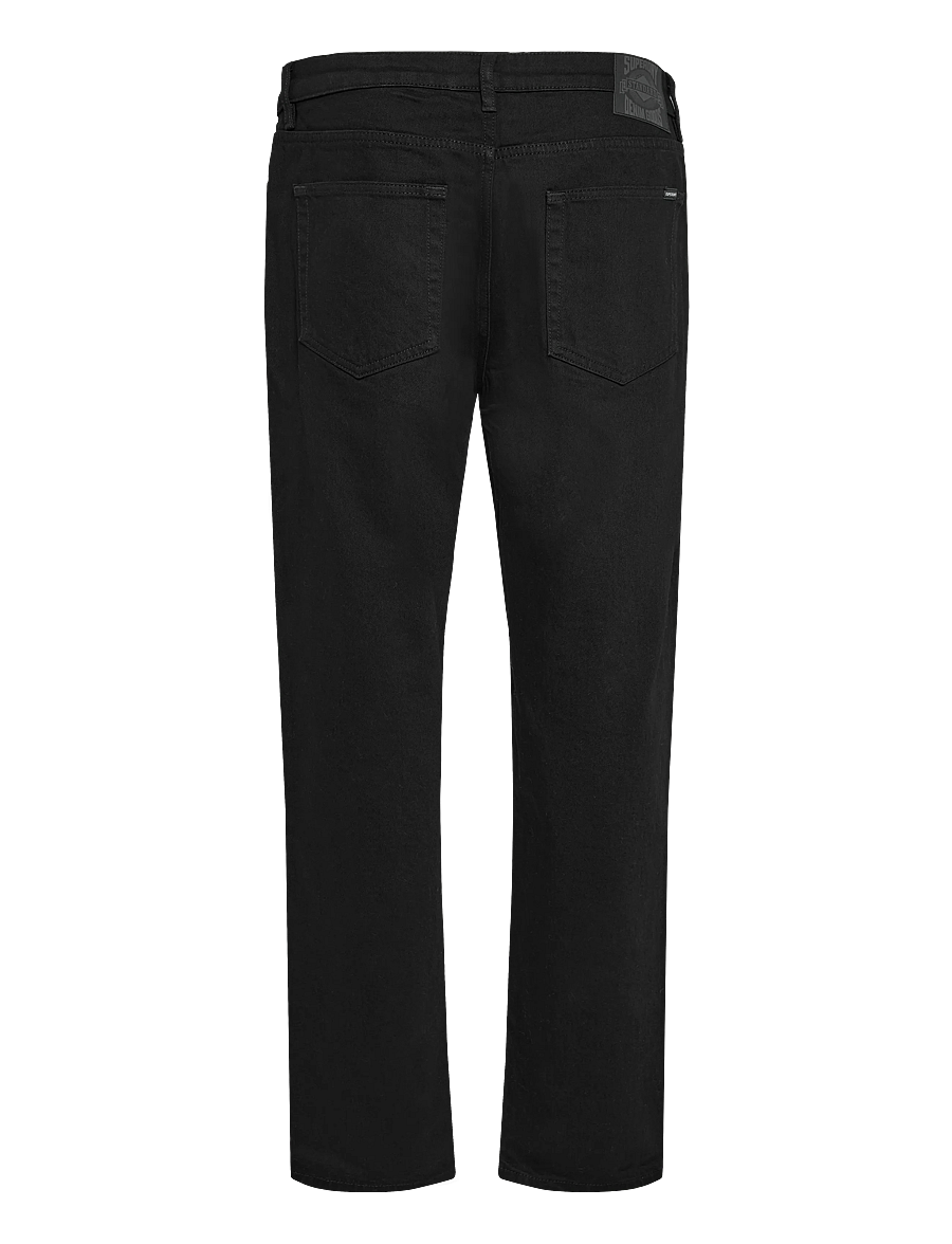 Superdry - VINTAGE TAPERED JEANS - tapered jeans - deep black - 2