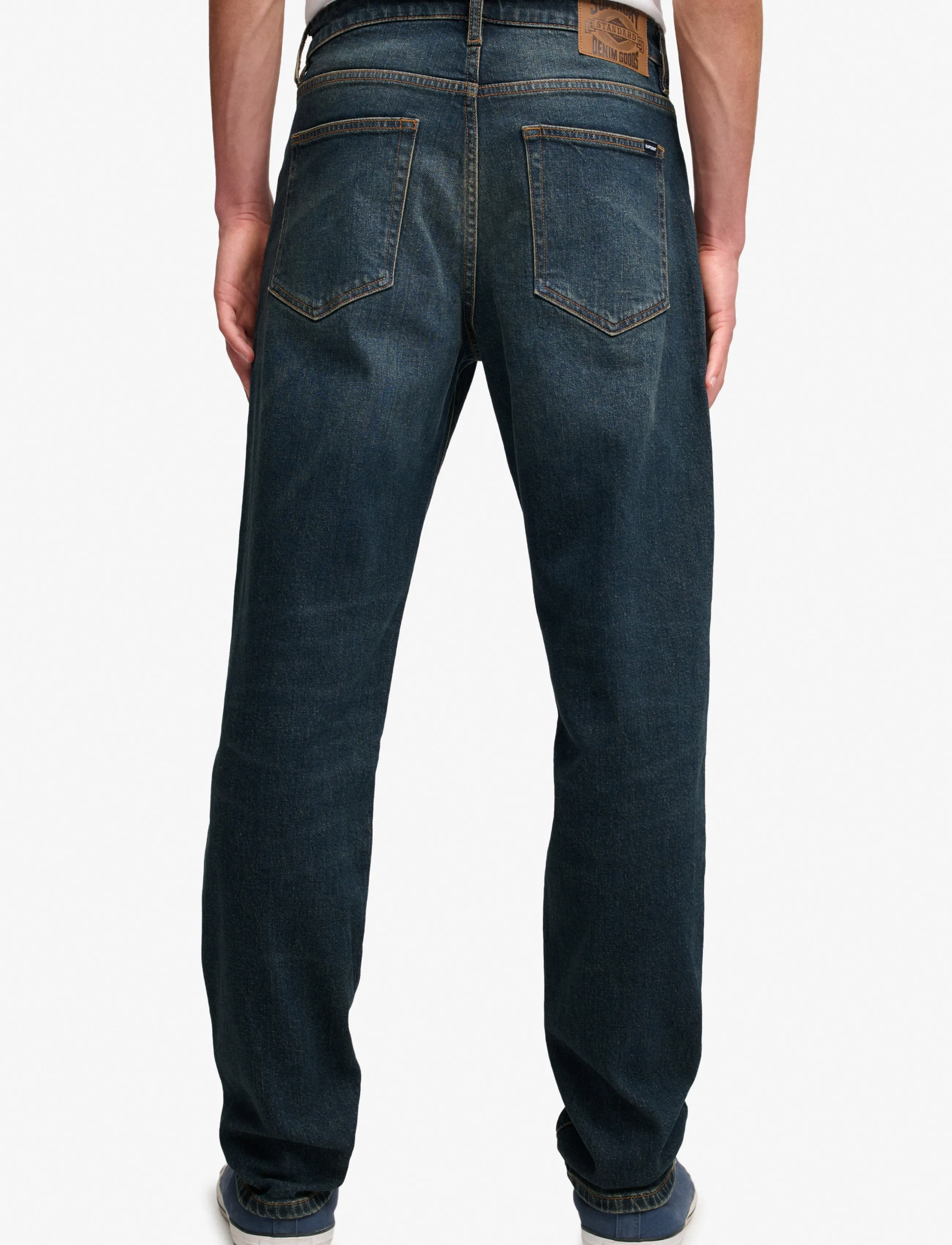 Superdry - VINTAGE TAPERED JEANS - schmal zulaufende jeans - homestead dark indigo - 2