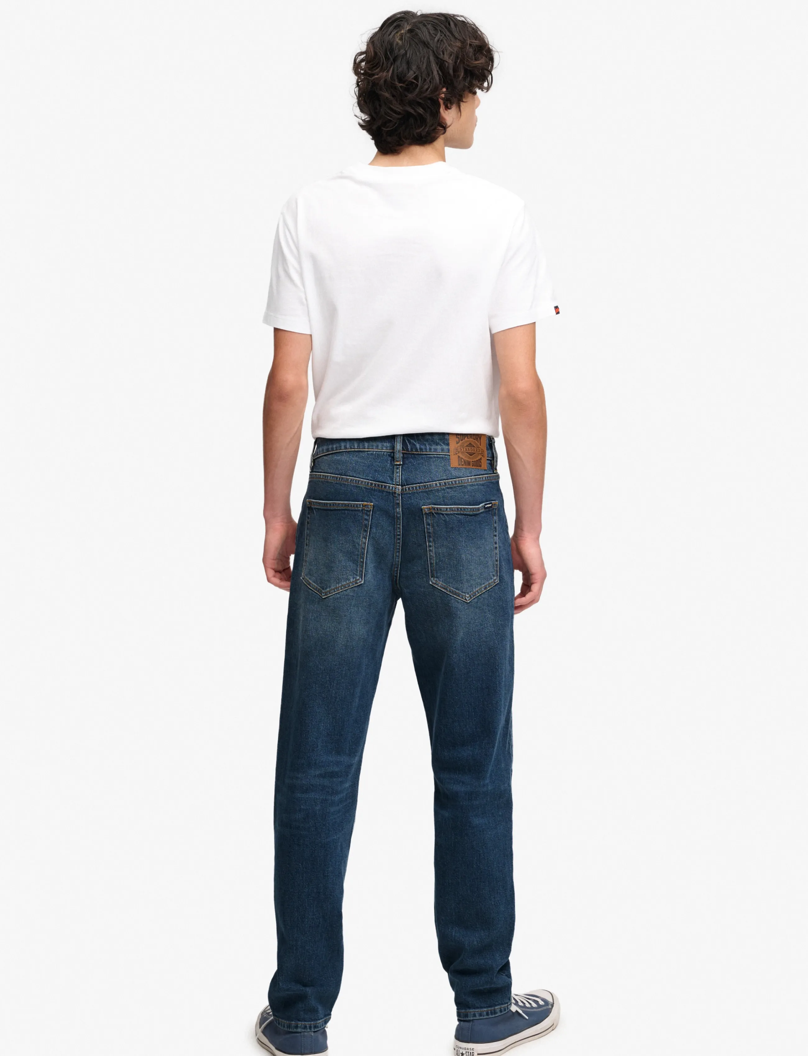 Superdry - VINTAGE TAPERED JEANS - schmal zulaufende jeans - ranch vintage indigo - 5