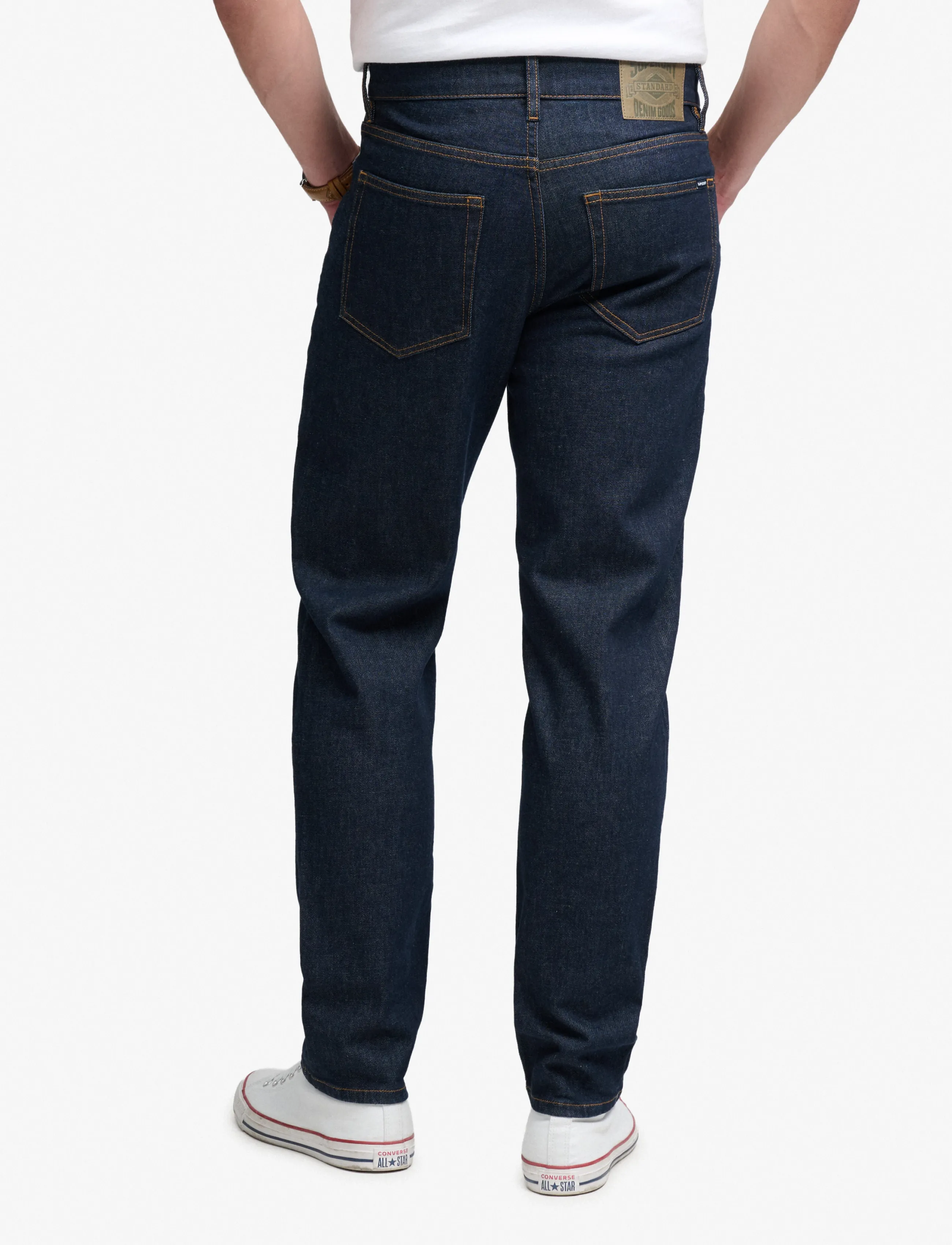 Superdry - VINTAGE TAPERED JEANS - schmal zulaufende jeans - rinse blue - 2