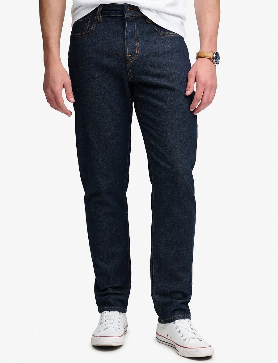Superdry - VINTAGE TAPERED JEANS - schmal zulaufende jeans - rinse blue - 3
