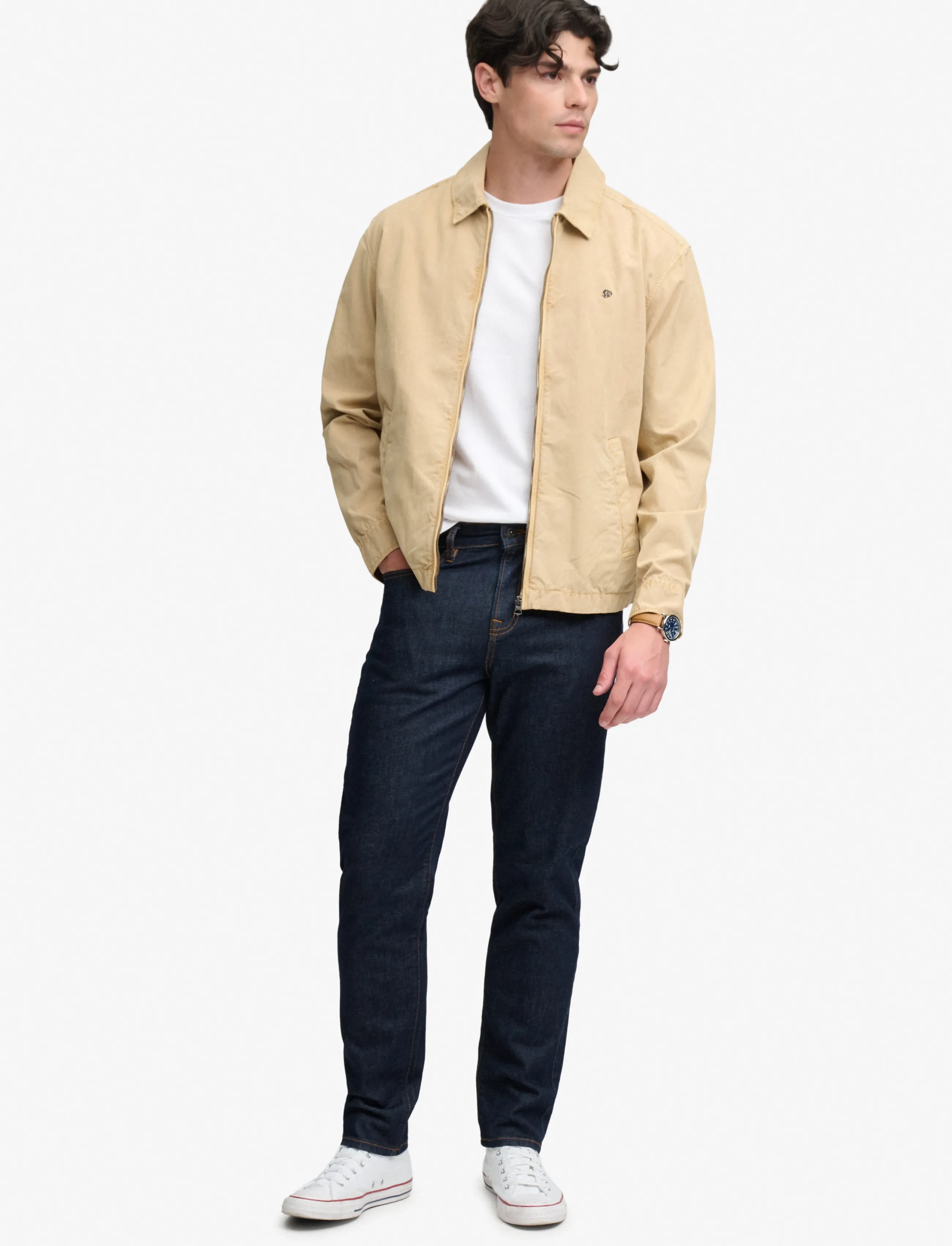 Superdry - VINTAGE TAPERED JEANS - schmal zulaufende jeans - rinse blue - 4