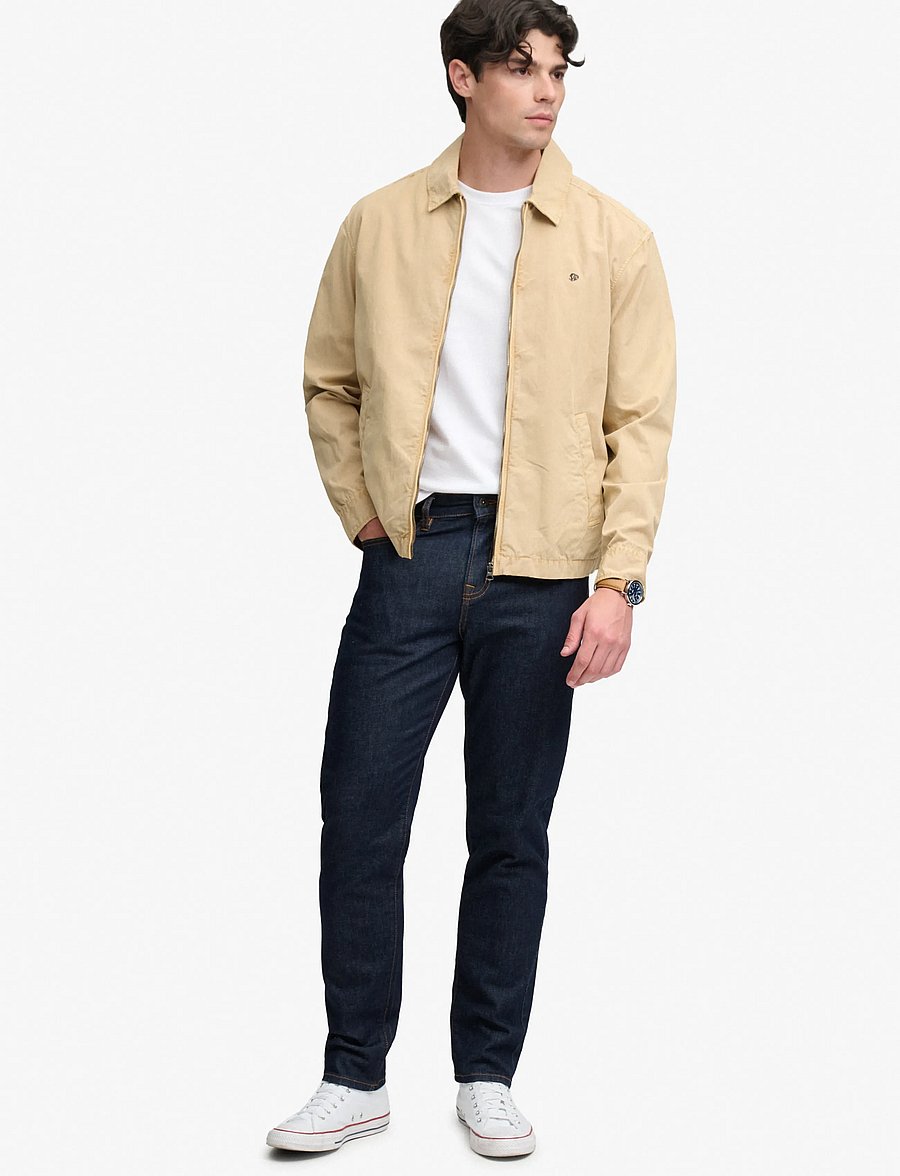 Superdry - VINTAGE TAPERED JEANS - schmal zulaufende jeans - rinse blue - 4
