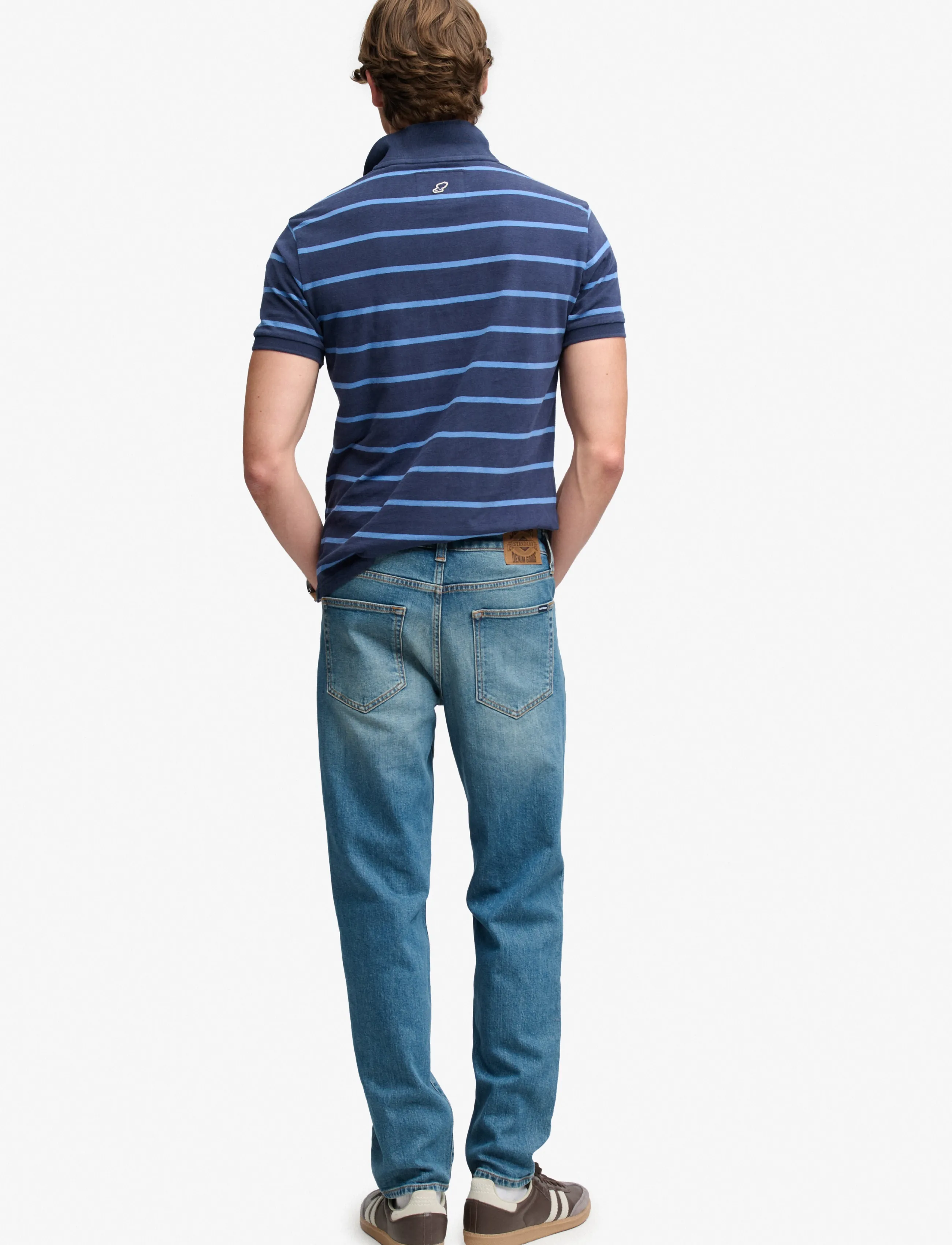 Superdry - VINTAGE TAPERED JEANS - schmal zulaufende jeans - vickers mid blue - 5