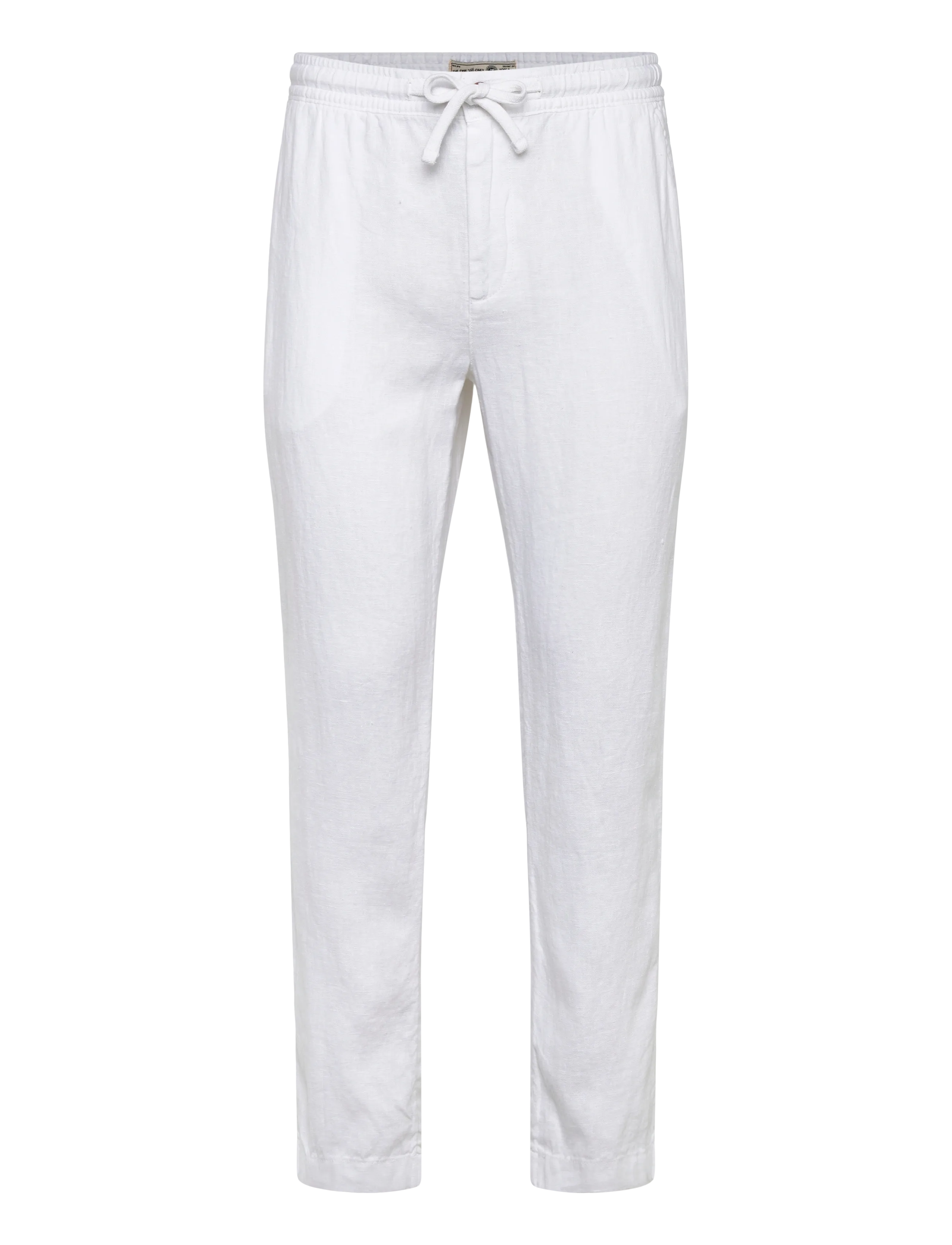 SUPERDRY Merchant Linen Hose Weiß - L - Herren