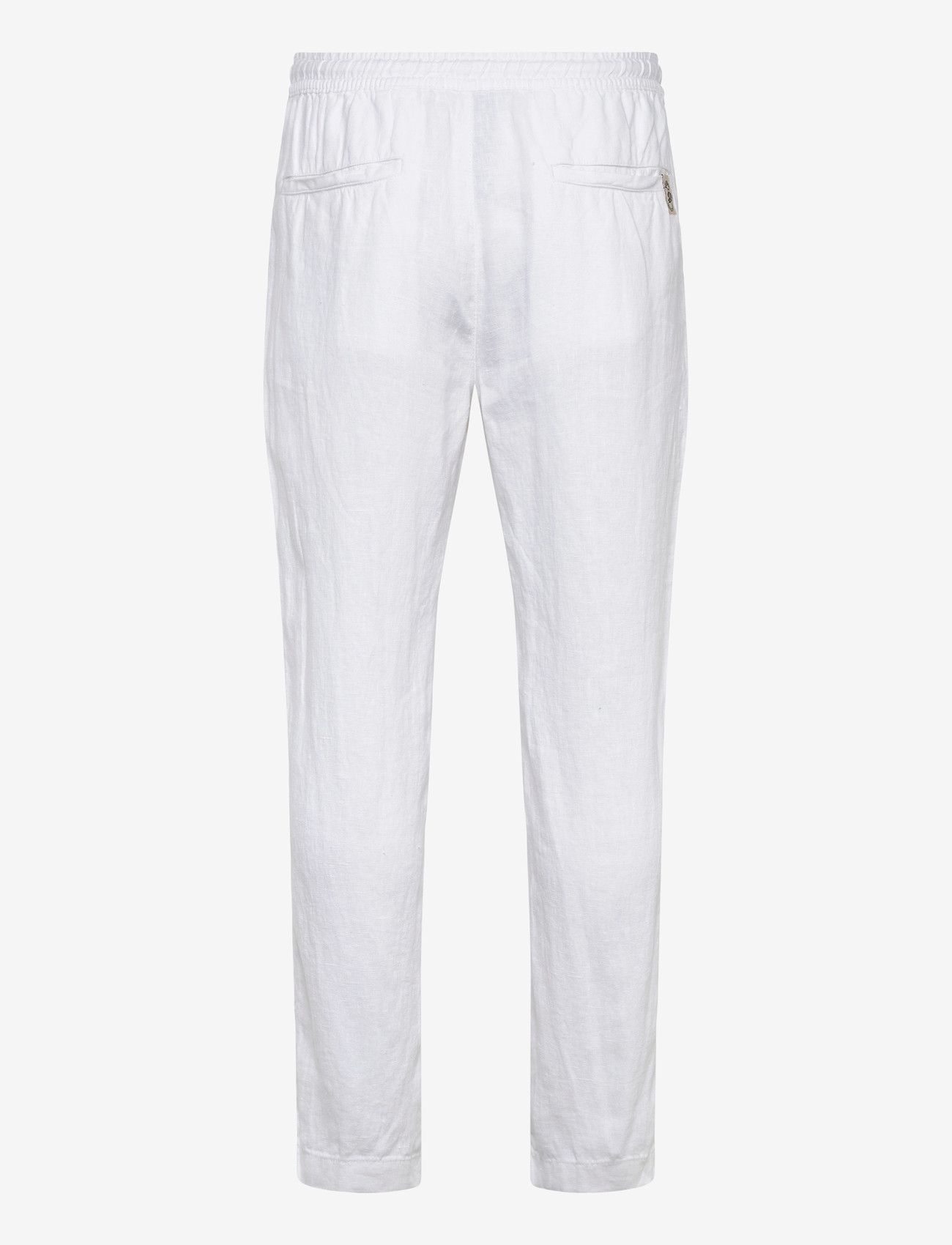 Superdry - MERCHANT LINEN PANT - linased püksid - optic - 2