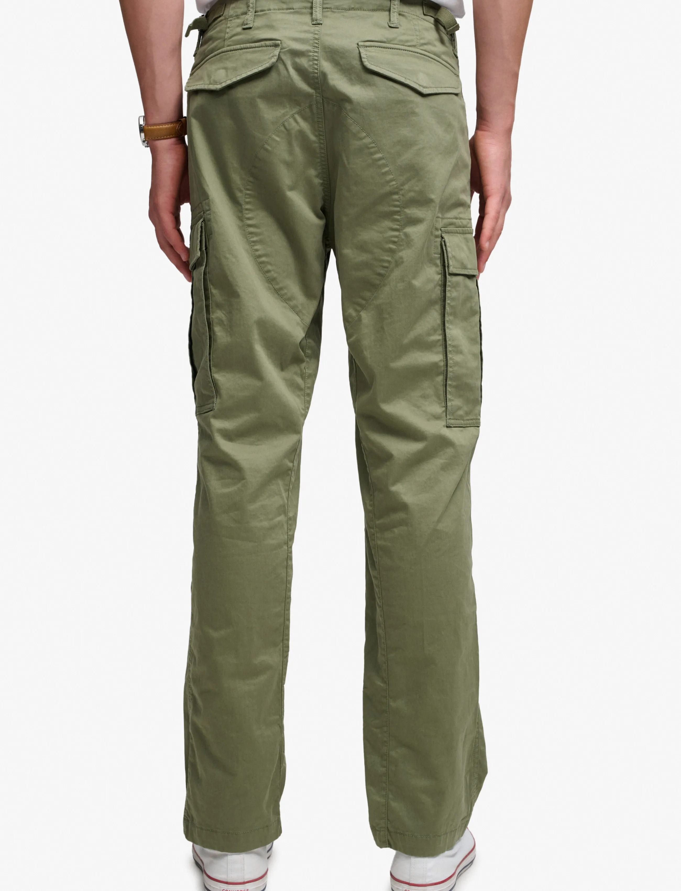 Superdry - REGULAR TAPER CARGO PANT - cargobukser - dusty olive green - 3