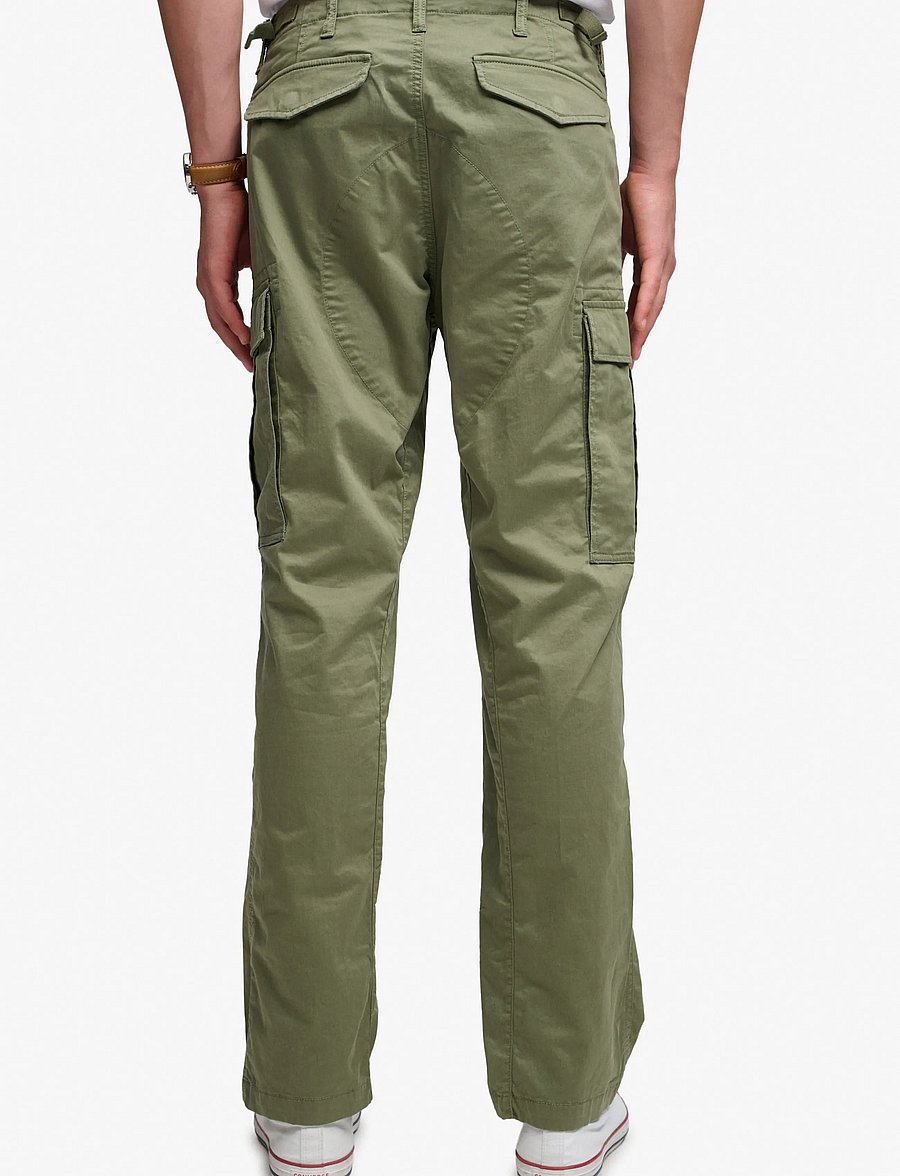 Superdry - REGULAR TAPER CARGO PANT - cargobukser - dusty olive green - 3