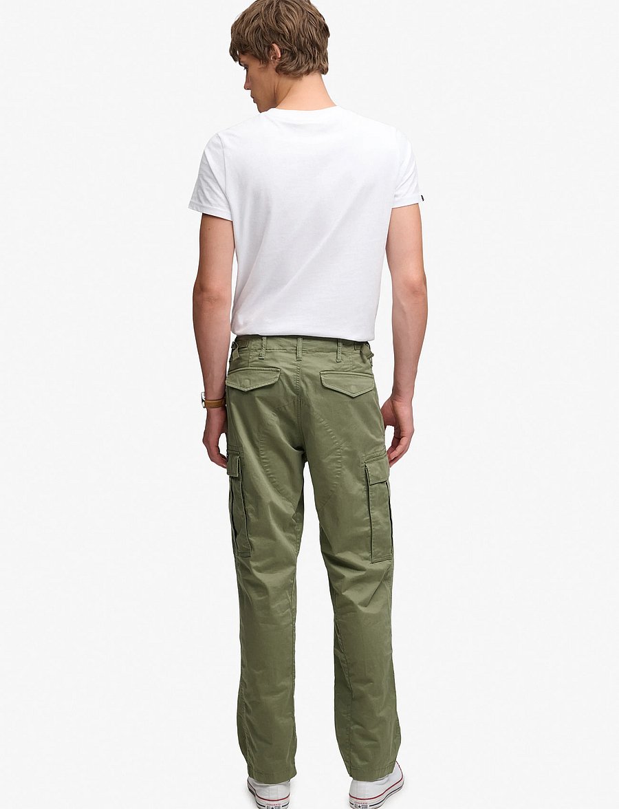Superdry - REGULAR TAPER CARGO PANT - cargobukser - dusty olive green - 5