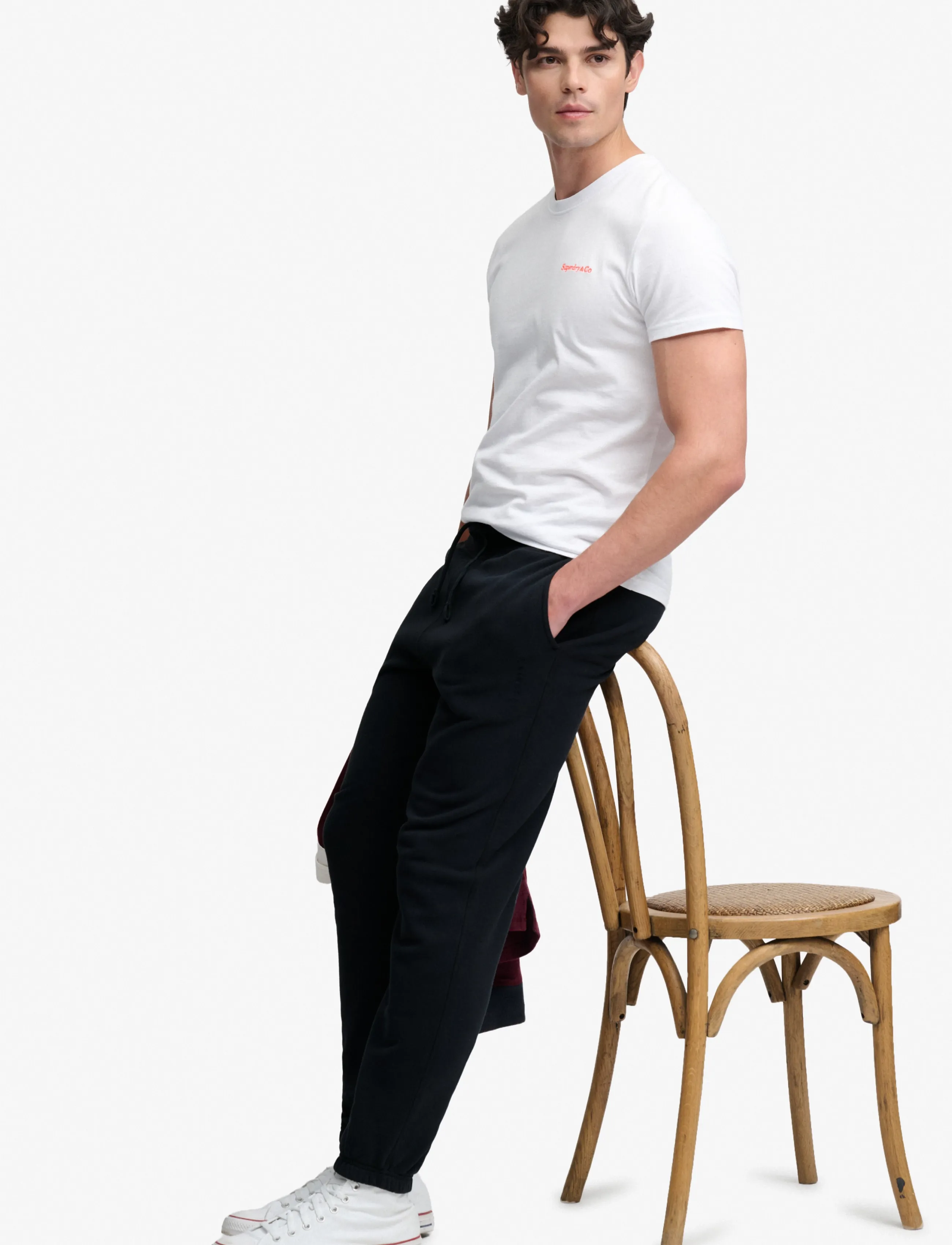 Superdry - ESSENTIAL COMPANY LOGO JOGGER - kollektionen - dark navy - 4