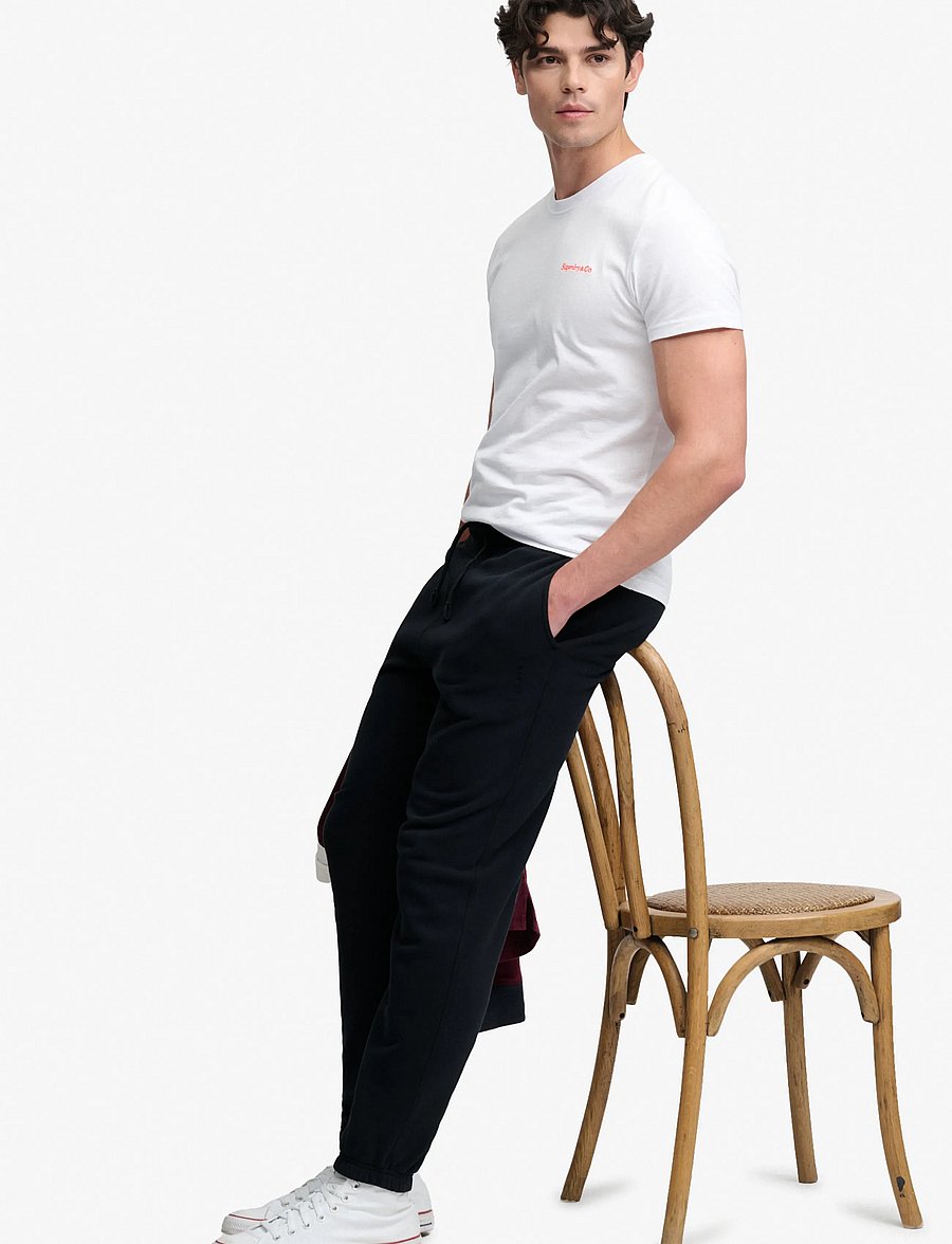 Superdry - ESSENTIAL COMPANY LOGO JOGGER - kollektionen - dark navy - 4