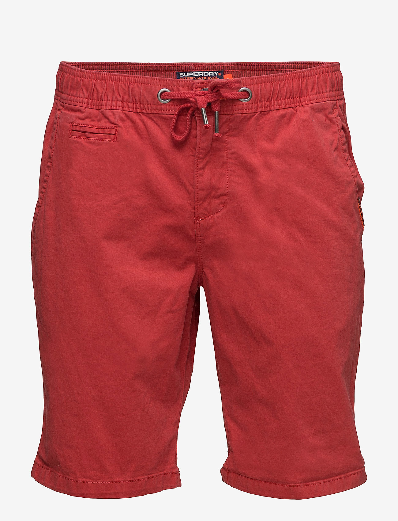 Superdry - INT'L SUNSCORCHED CHINO SHORT - riviera red - 0
