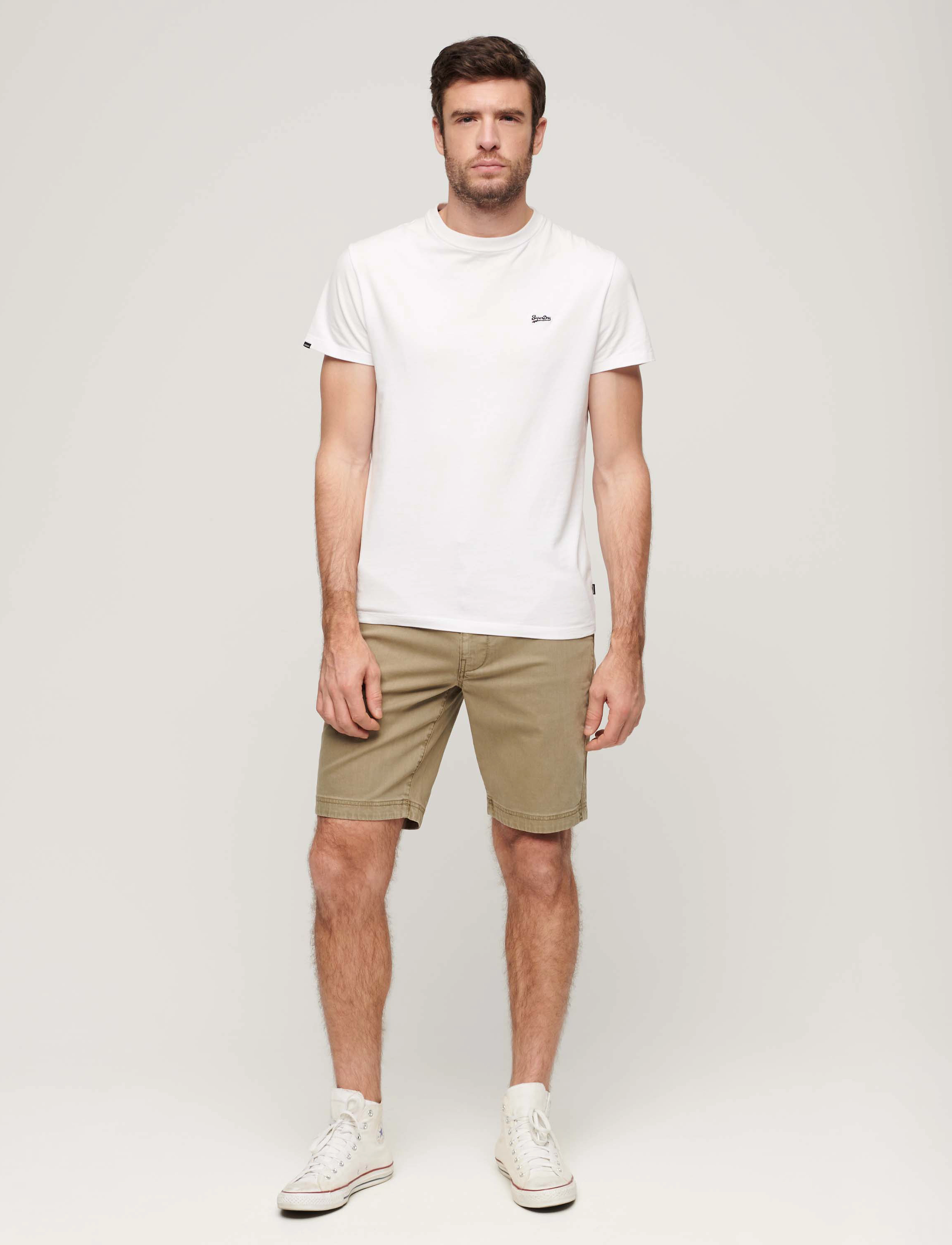 Superdry - VINTAGE INTERNATIONAL SHORT - chinos shorts - sage - 4