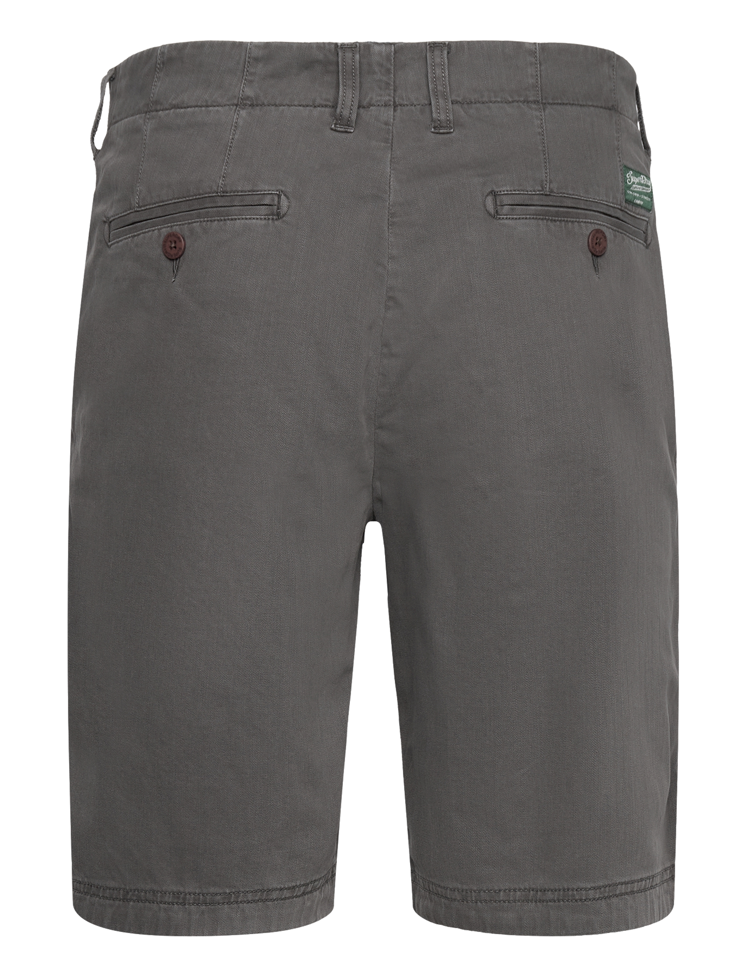 Superdry - VINTAGE INTERNATIONAL SHORT - chinos shorts - washed grey - 2