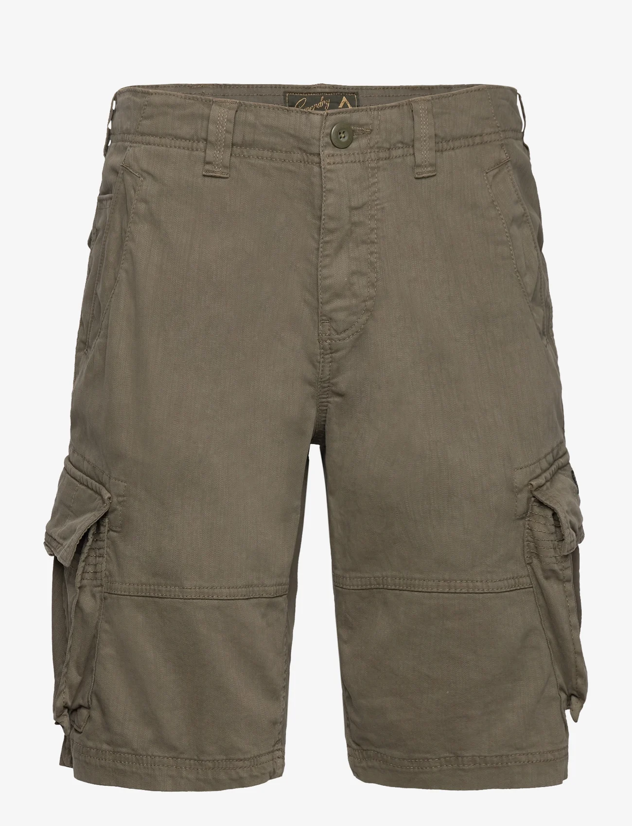Superdry - CORE CARGO SHORT - szorty - chive green - 0
