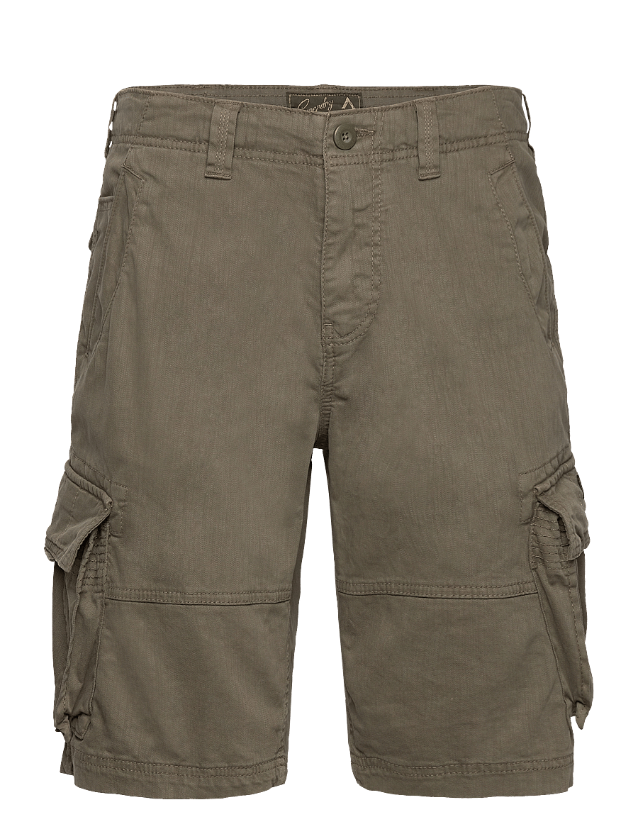 Superdry - CORE CARGO SHORT - lühikesed kargopüksid - chive green - 1