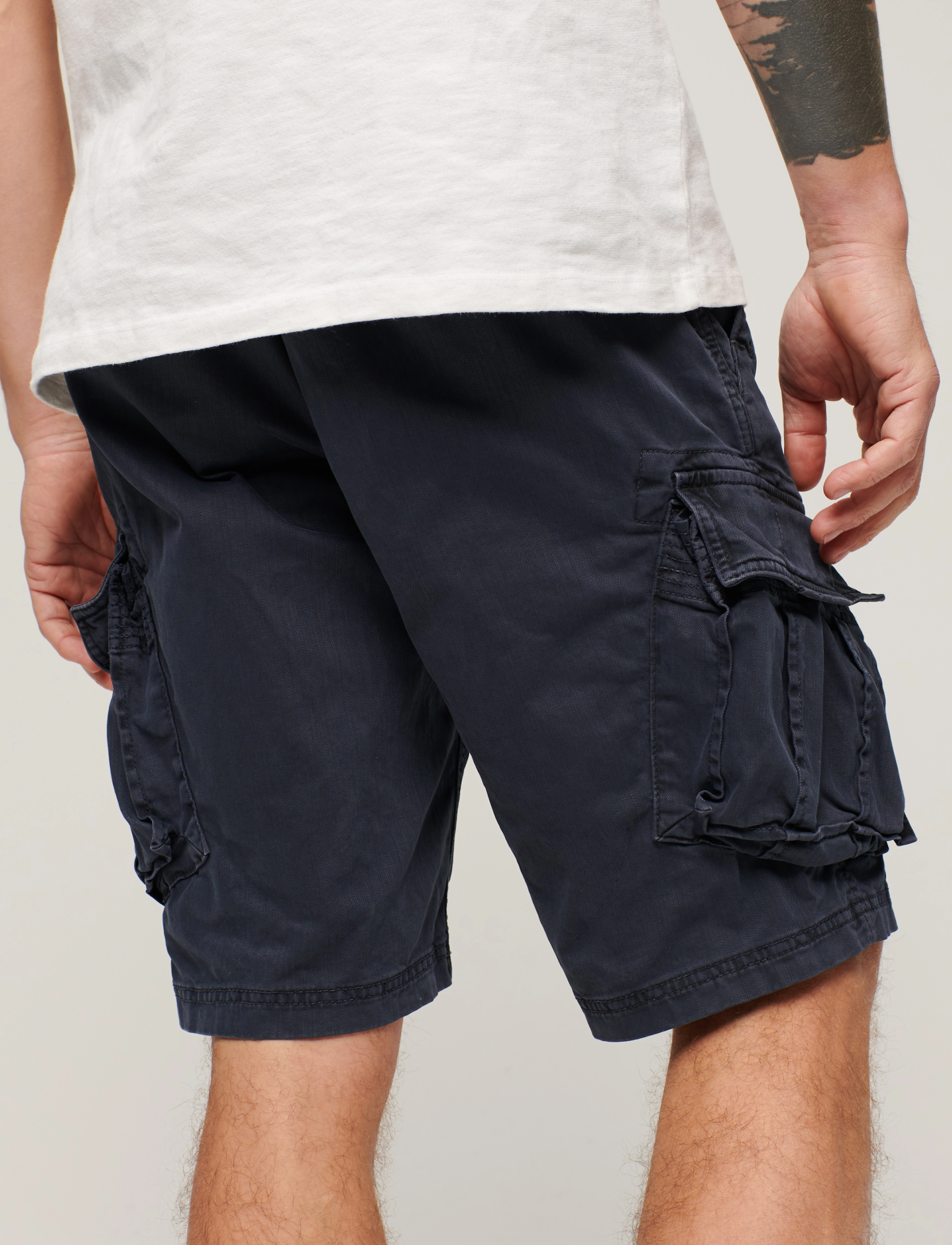 Superdry - CORE CARGO SHORT - män - eclipse navy - 3