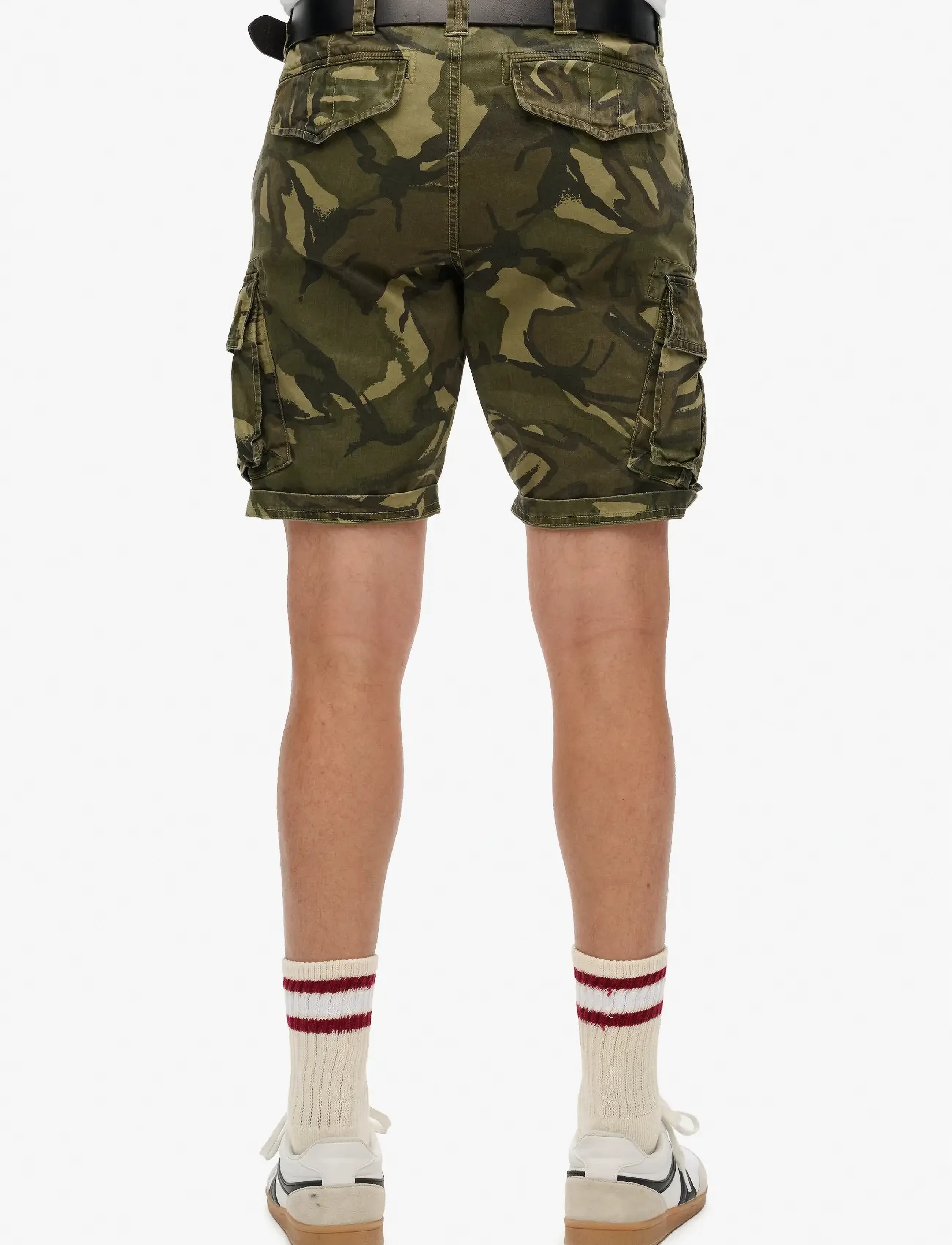 Superdry - CORE CARGO SHORT - män - outline camo - 4