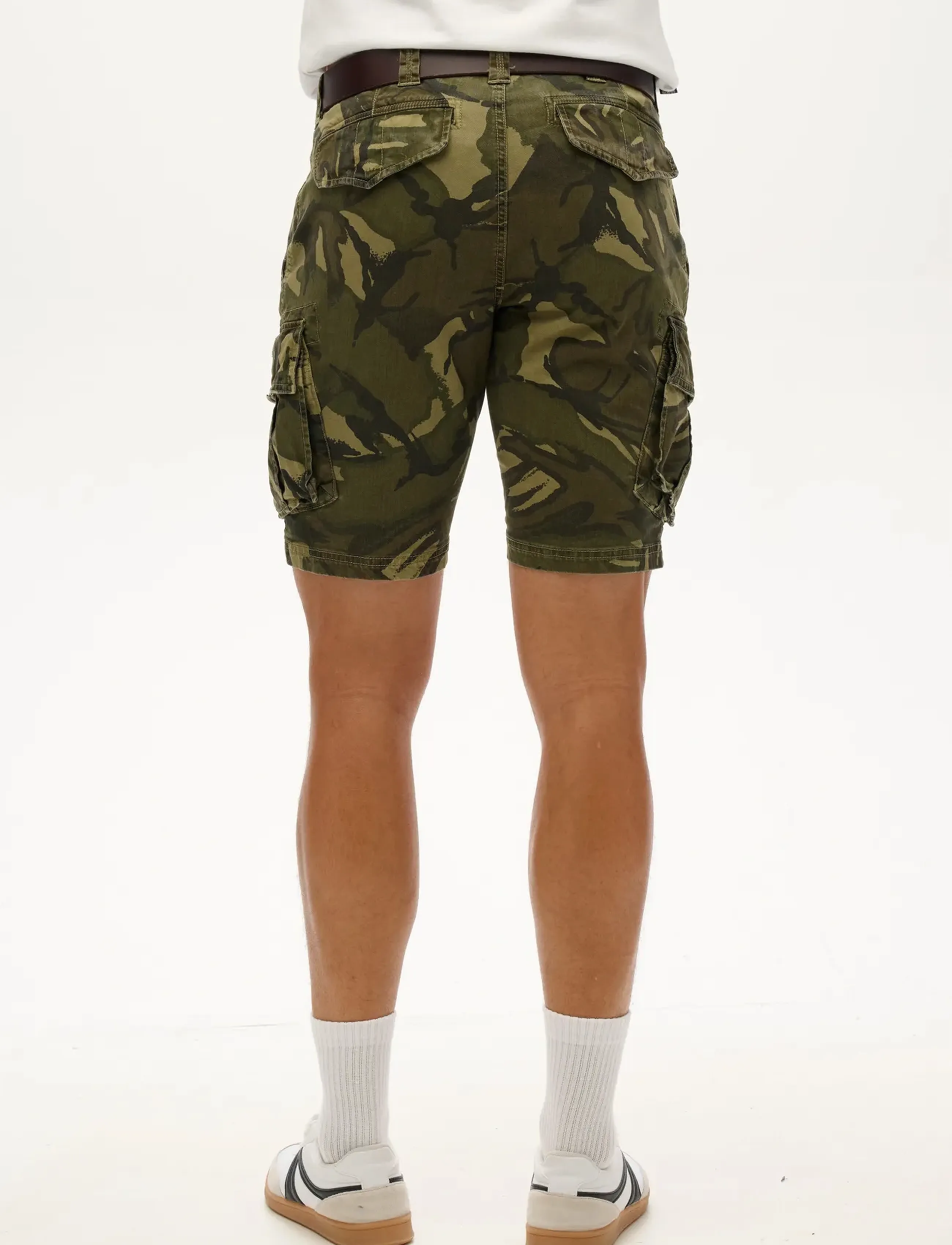 Superdry - CORE CARGO SHORT - män - outline camo - 5