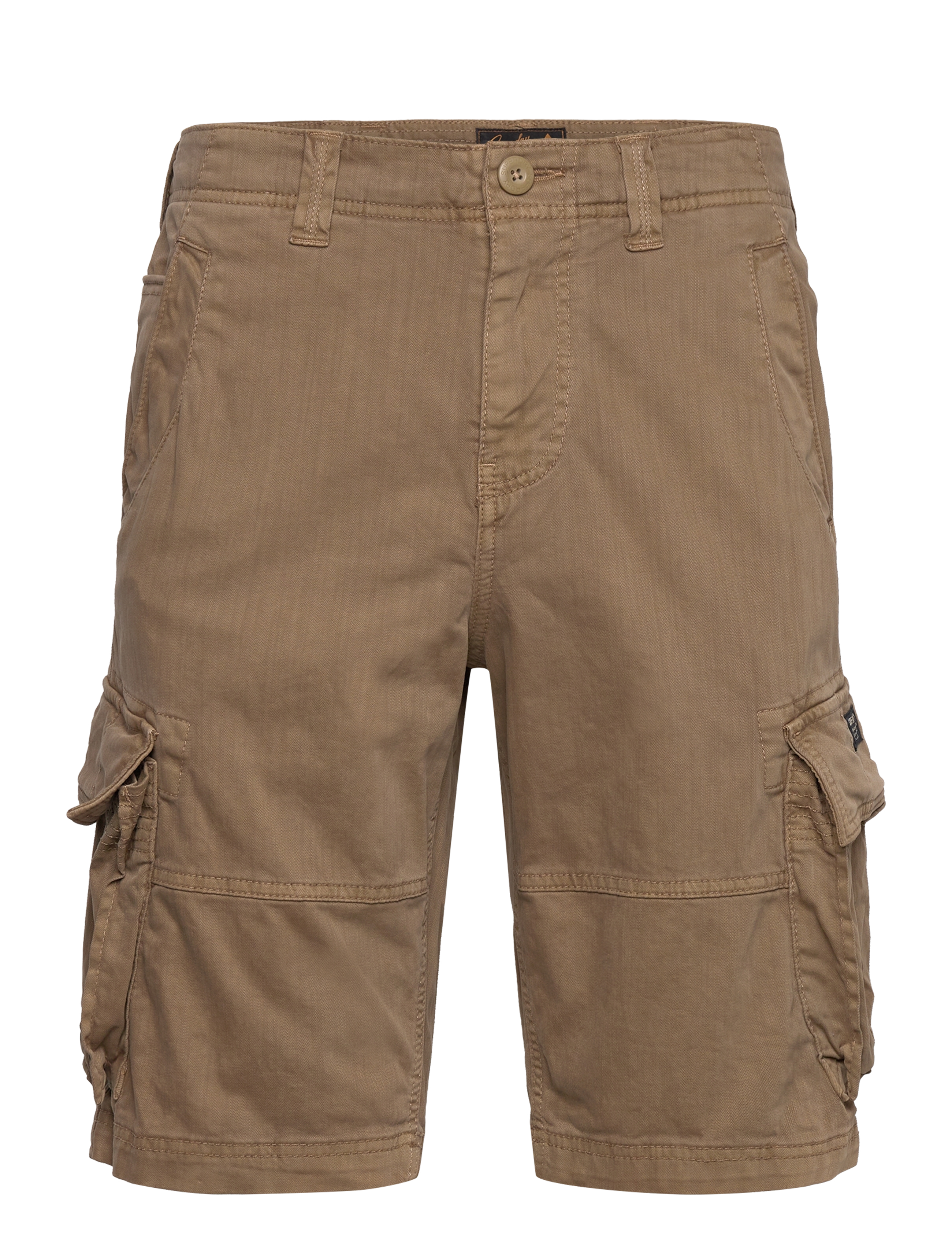 Superdry CORE CARGO SHORT - Shorts - TAN KHAKI / brown