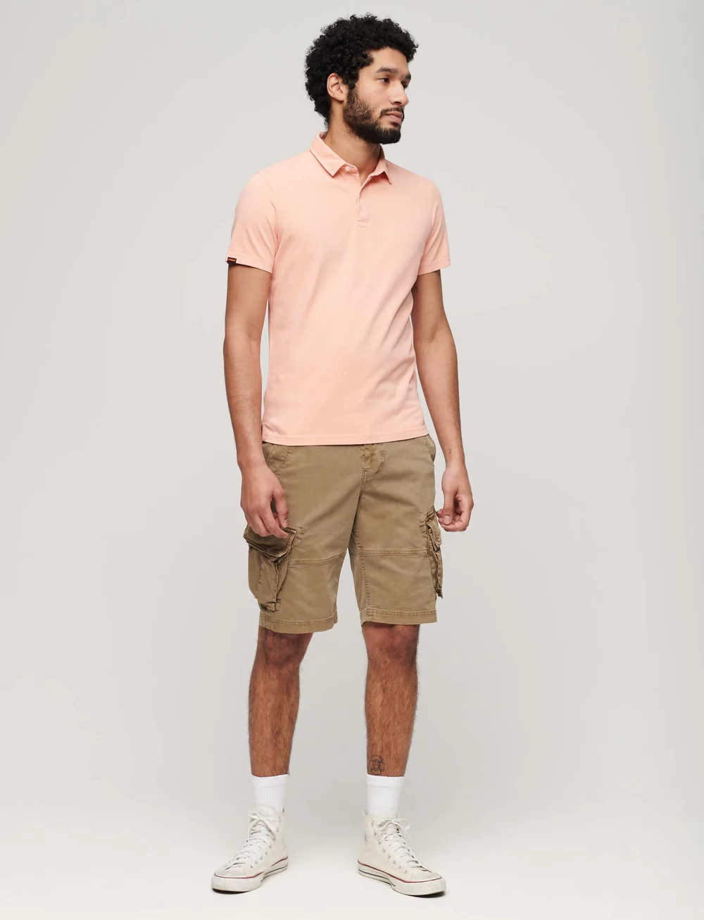 Superdry - CORE CARGO SHORT - cargo shorts - tan khaki - 4