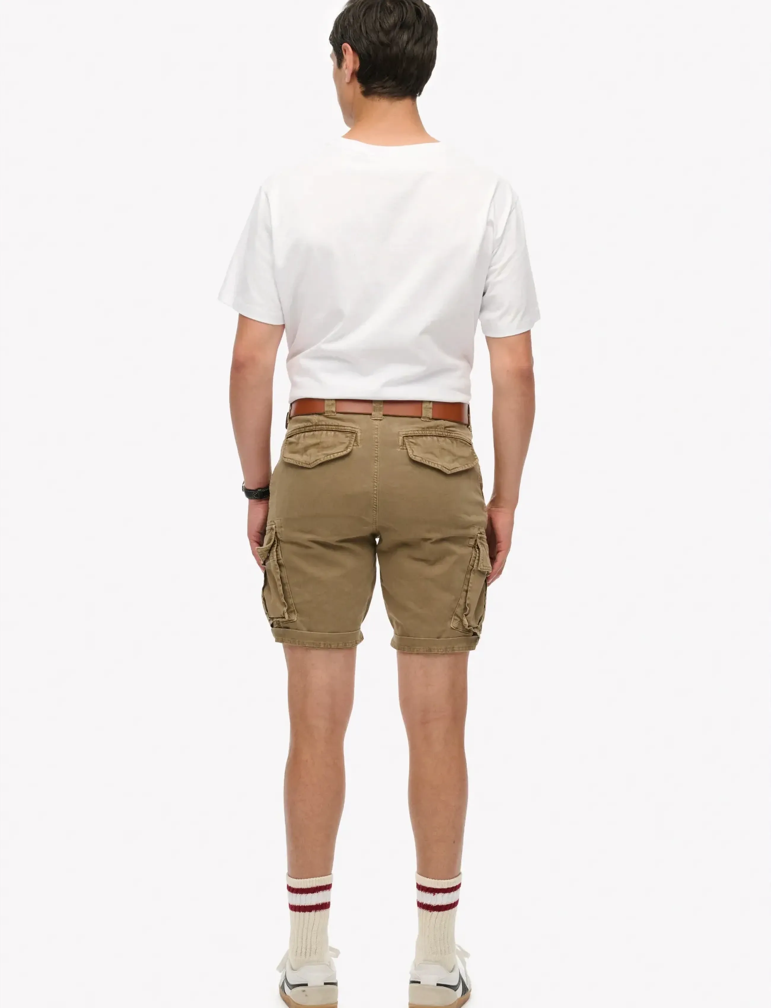 Superdry - CORE CARGO SHORT - men - tan khaki - 4
