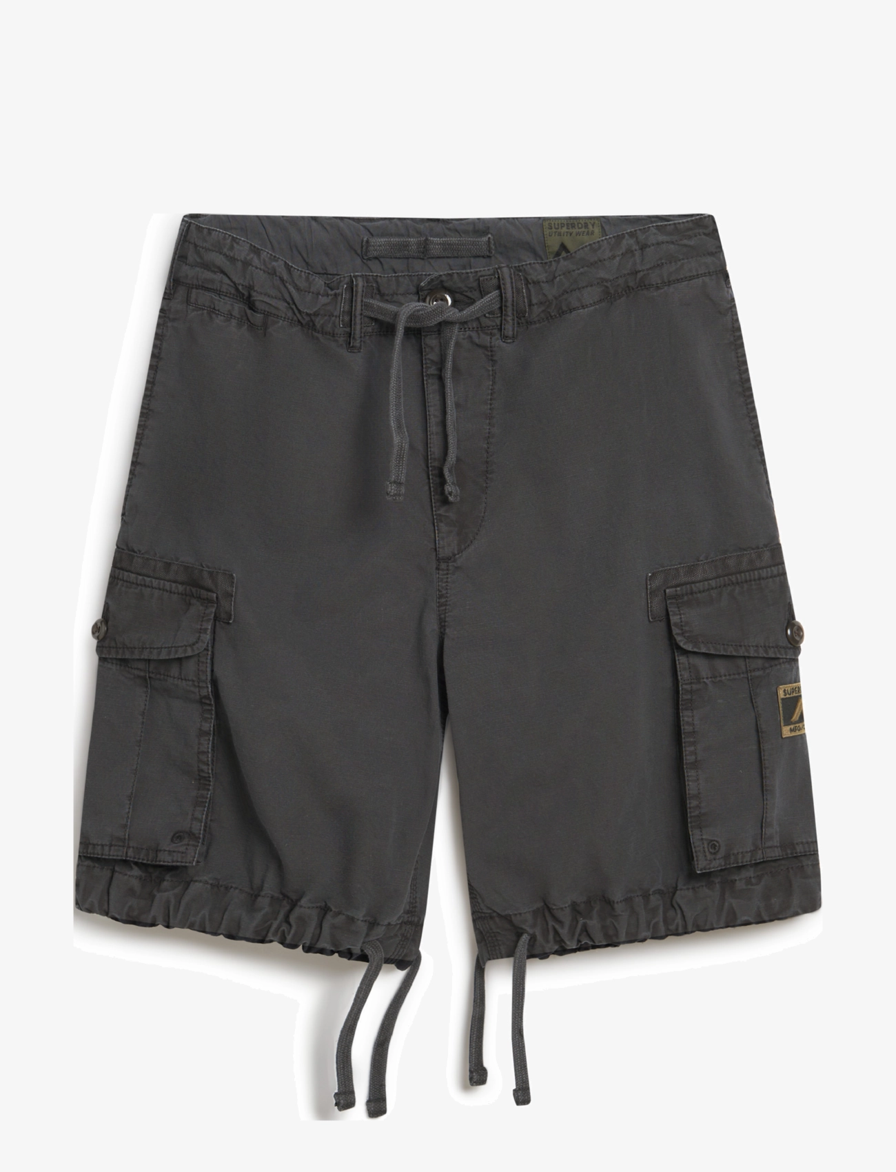 Superdry Parachute Light Short, 28, Shorts, Schwarz - Cargo Männerswear