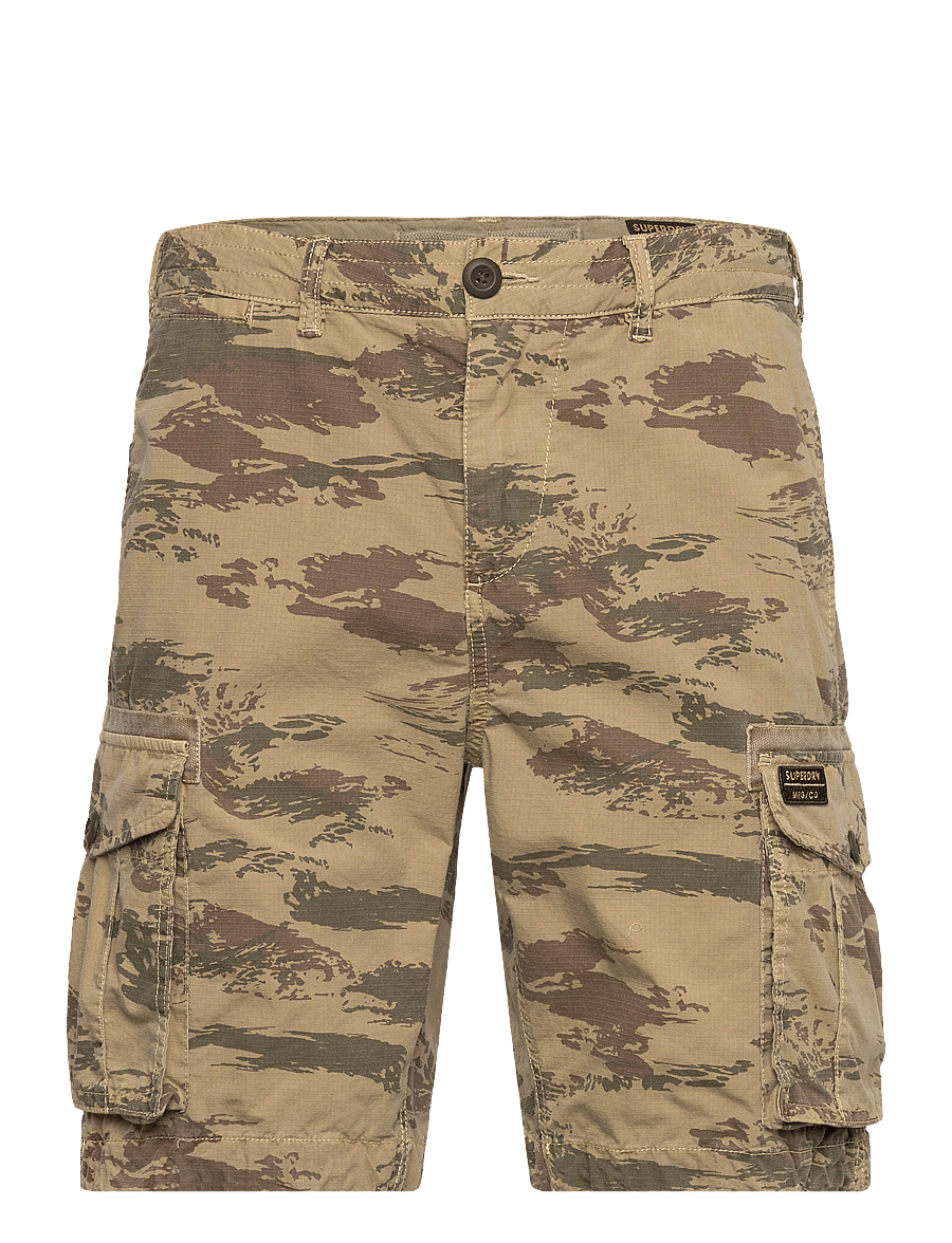 Superdry - PARACHUTE LIGHT SHORT - cargo shorts - lizard camo desert - 1
