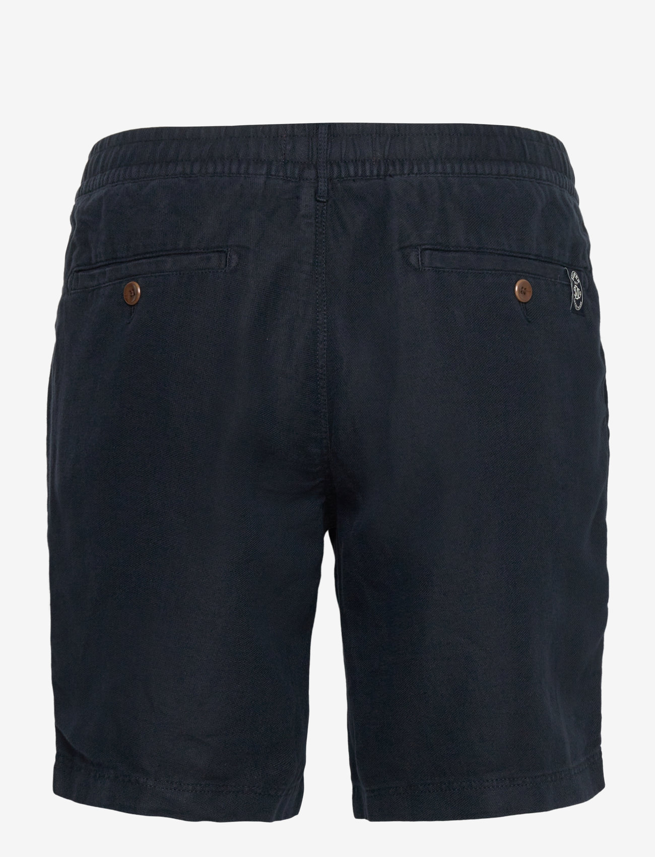 Superdry - MERCHANT LINEN SHORT - linen shorts - eclipse navy - 2