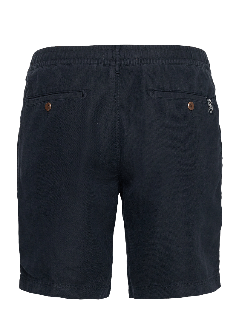 Superdry - MERCHANT LINEN SHORT - linen shorts - eclipse navy - 2