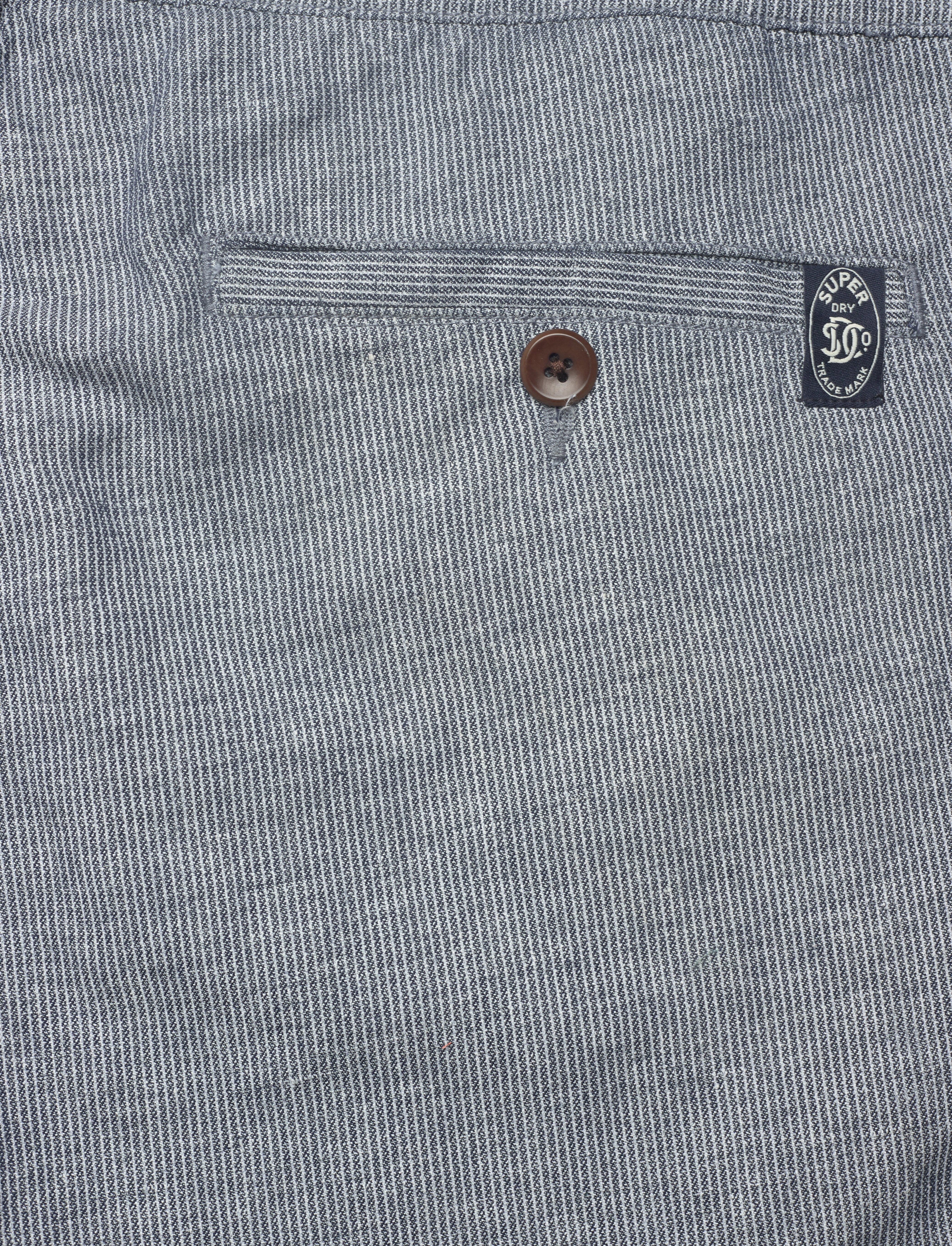 Superdry - MERCHANT LINEN SHORT - linshorts - navy stripe - 5