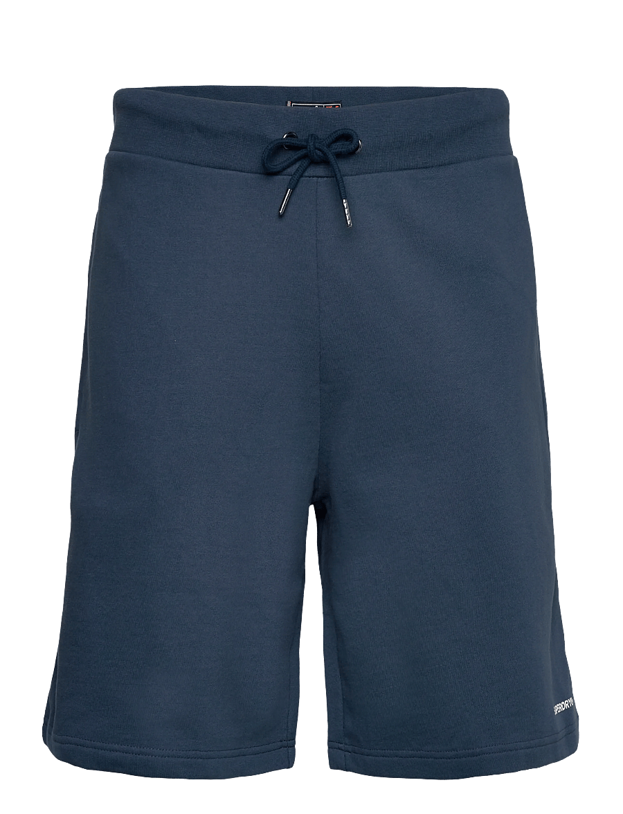 Superdry - PLAIN SHORT - sweat shorts - blue bottle - 1